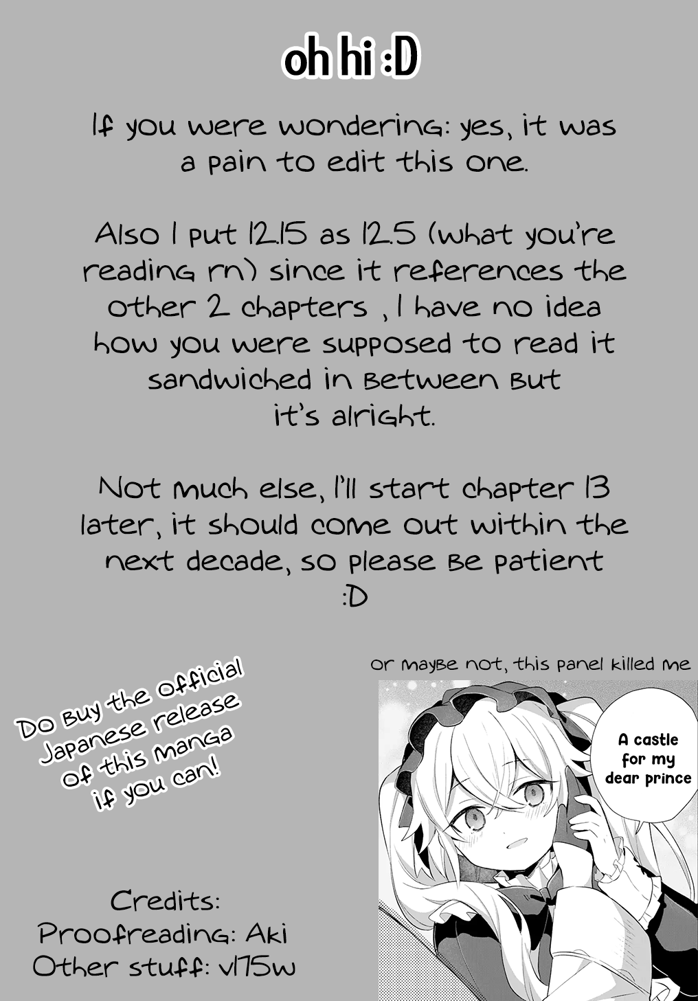 “I… Don’T Want To Work Anymore” I Quit Being An Adventurer. Even If You Treat Me Better Now, I Won’T Do It. I Will Never Work Again. chapter 12.5 - page 5