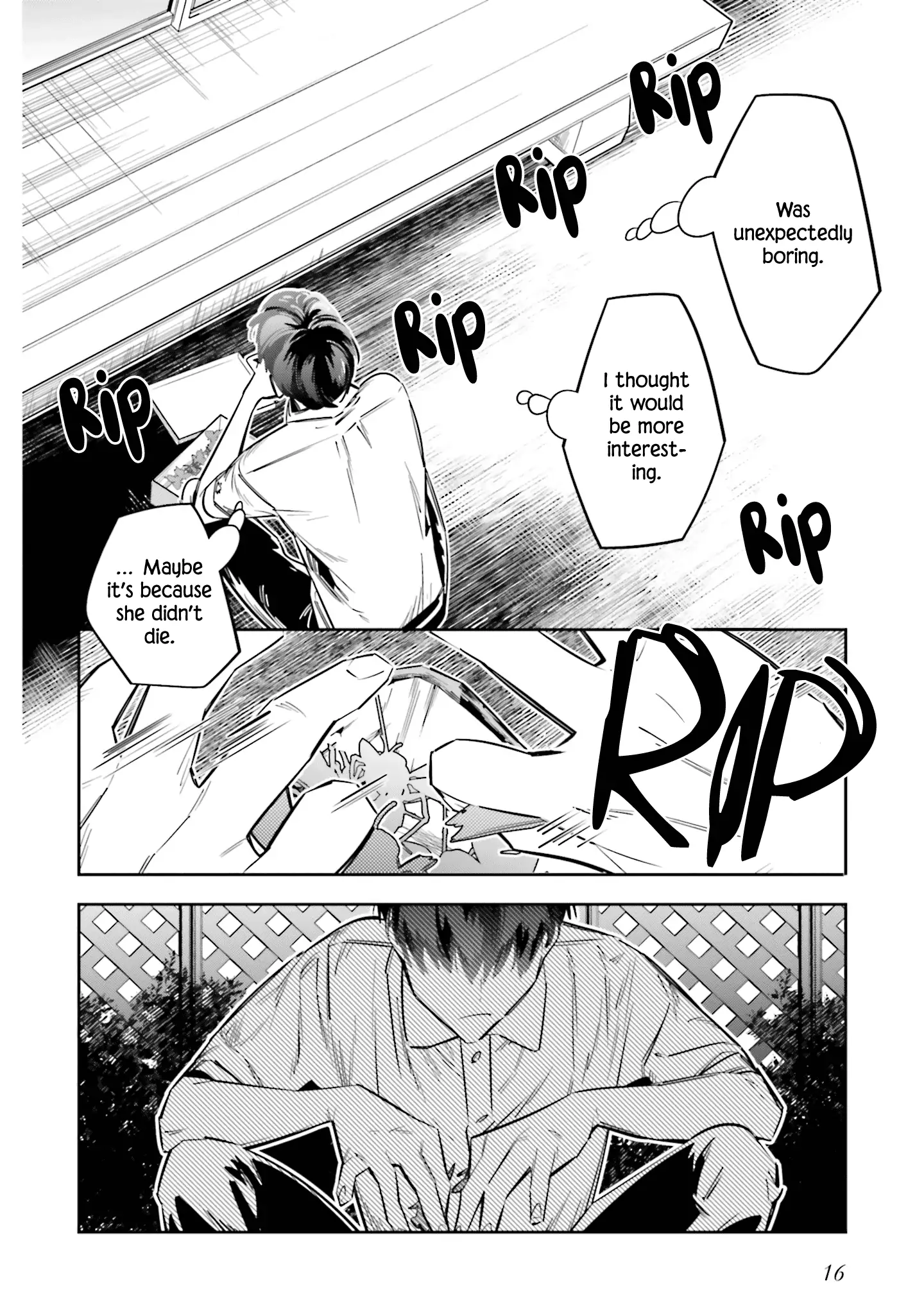 I Reincarnated As The Little Sister Of A Death Game Manga's Murder Mastermind And Failed chapter 5 - page 16