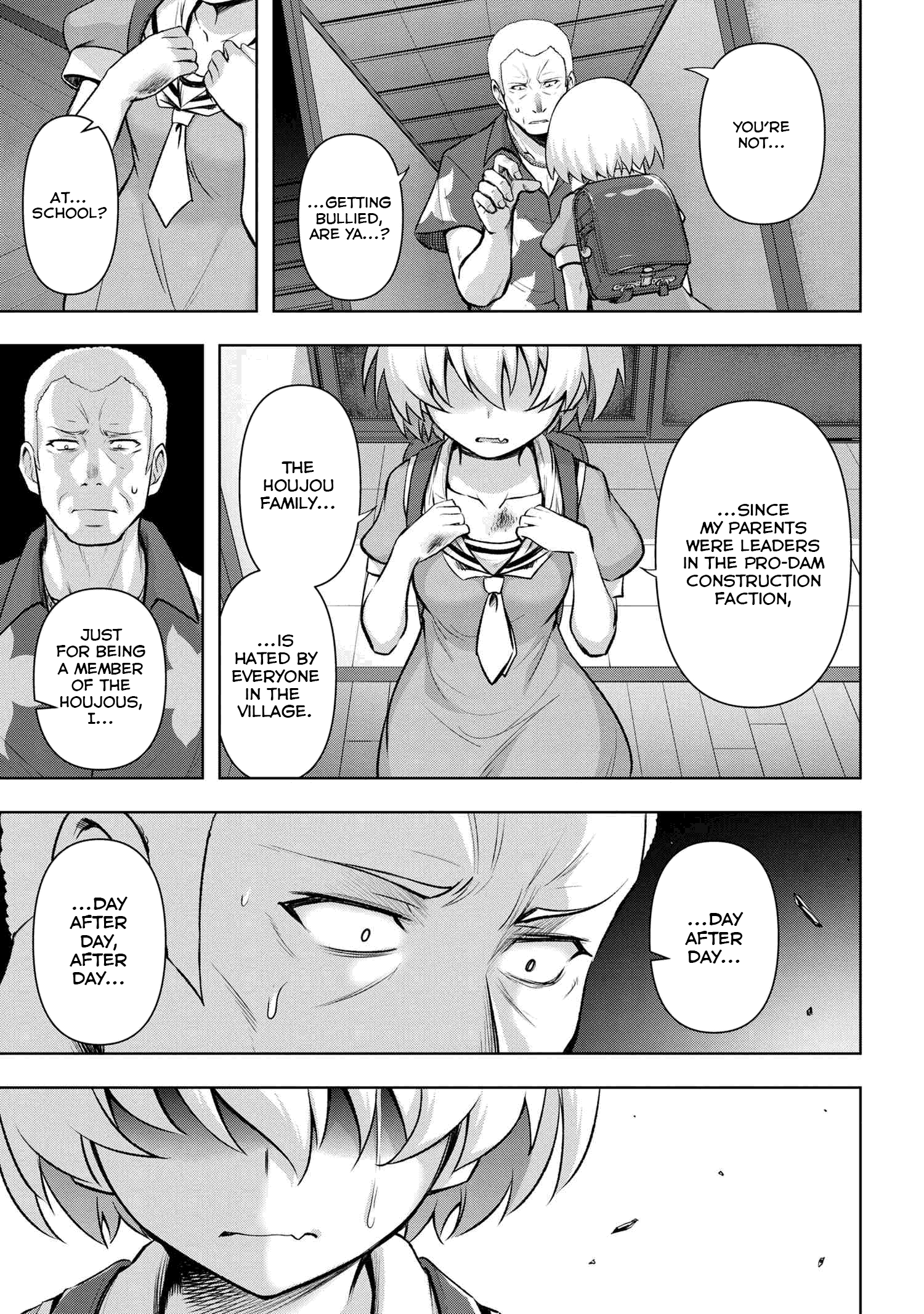 Higurashi no Naku Koro ni Meguri chapter 12.2 - page 7