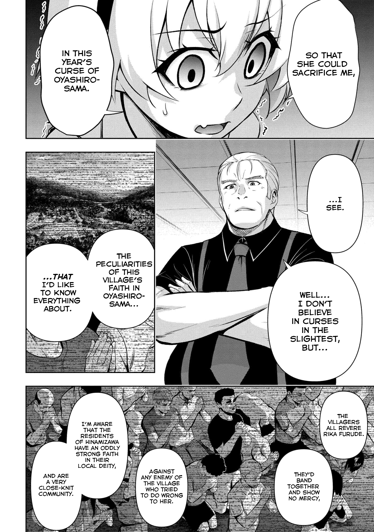 Higurashi no Naku Koro ni Meguri chapter 12.3 - page 14