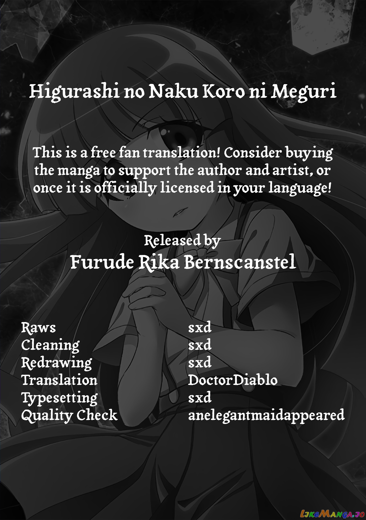 Higurashi no Naku Koro ni Meguri chapter 13.2 - page 22