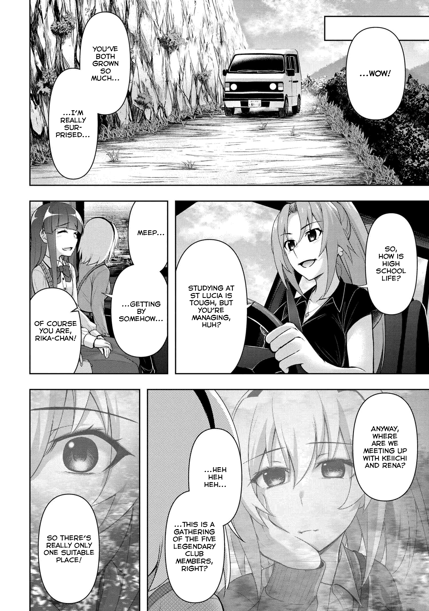 Higurashi no Naku Koro ni Meguri chapter 3.3 - page 8