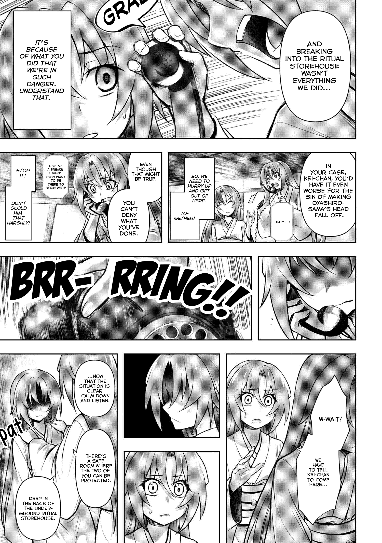 Higurashi no Naku Koro ni Meguri chapter 10.2 - page 19