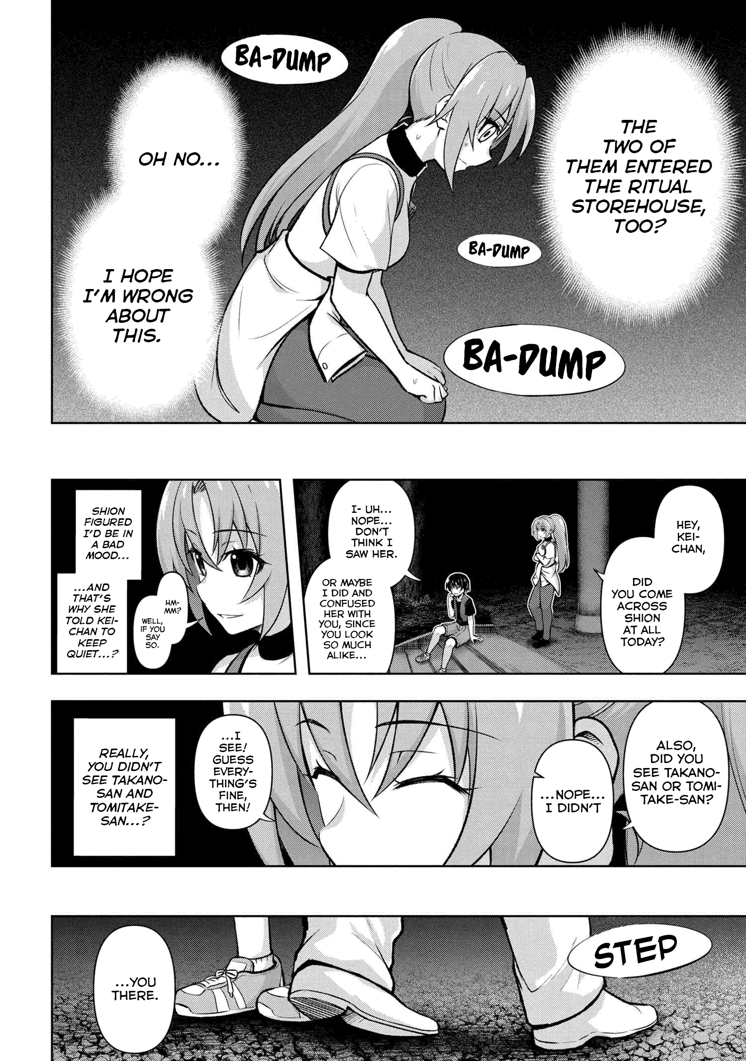 Higurashi no Naku Koro ni Meguri chapter 10.2 - page 6