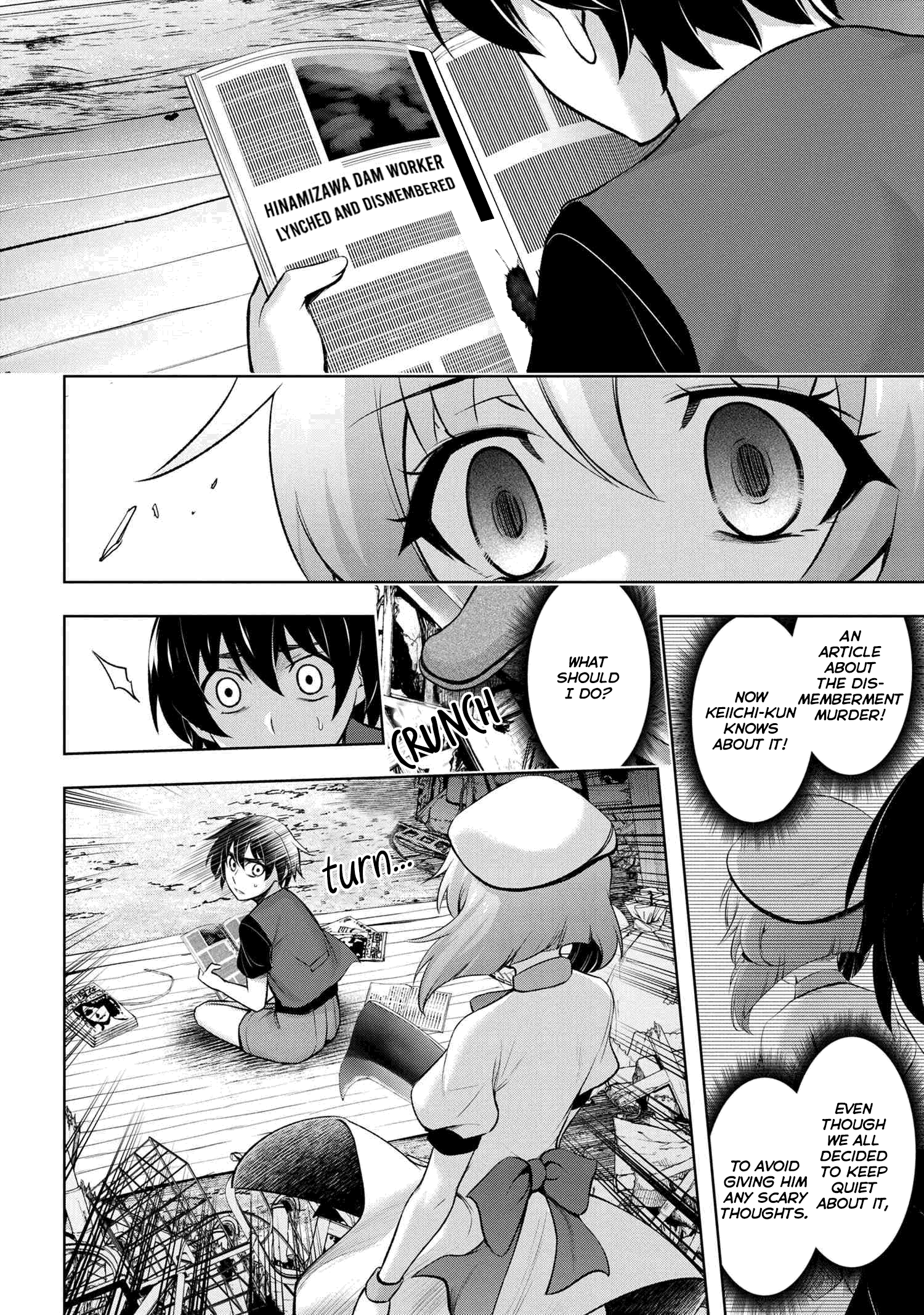 Higurashi no Naku Koro ni Meguri chapter 6.2 - page 24