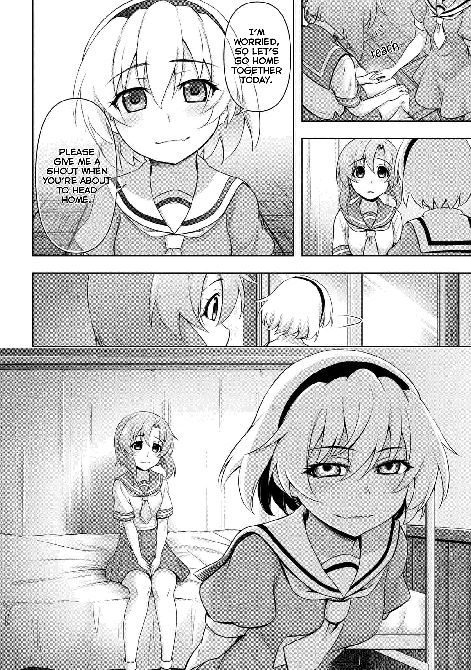 Higurashi no Naku Koro ni Meguri chapter 6.2 - page 6