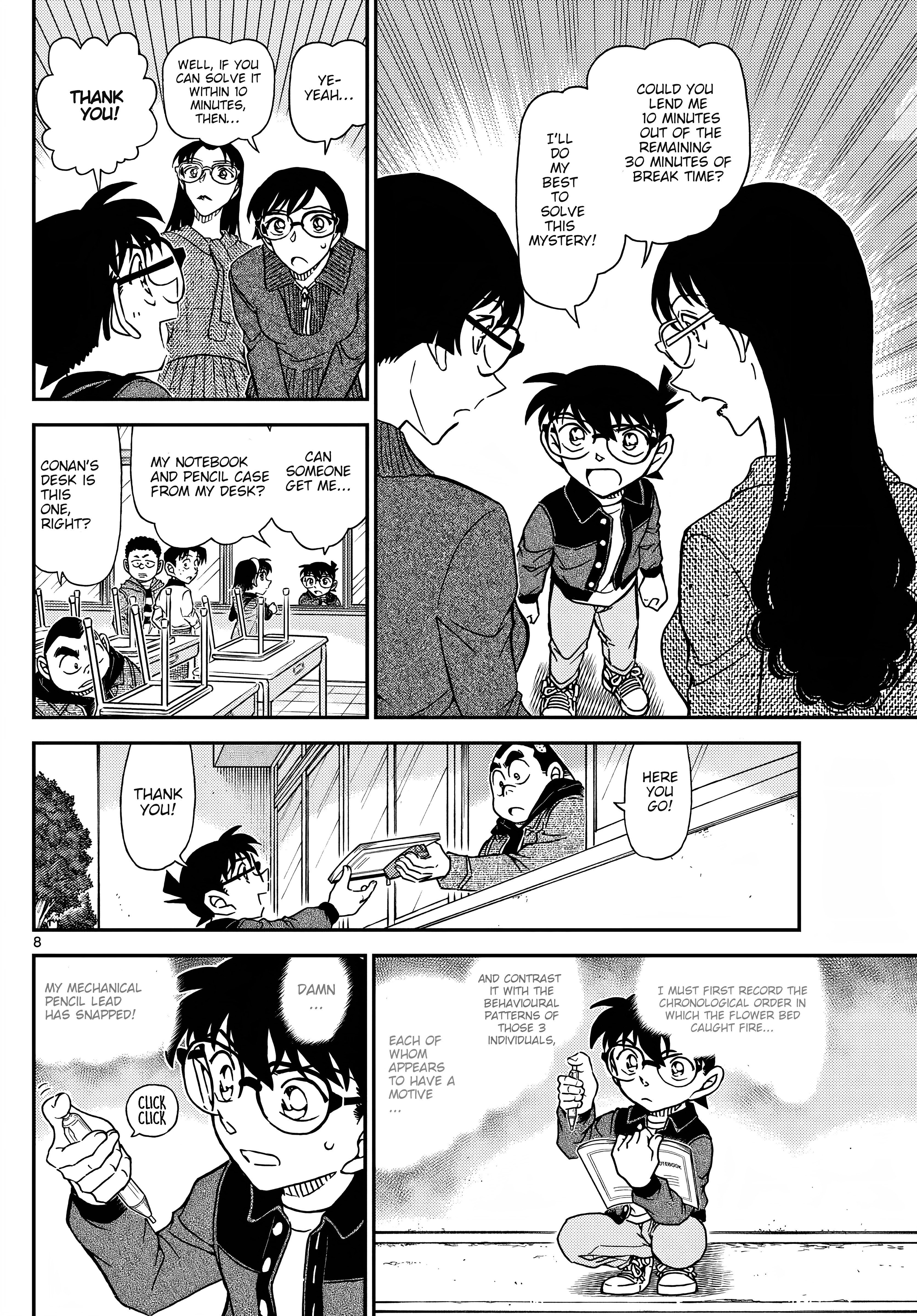 Detective Conan Chapter 1111 - page 10