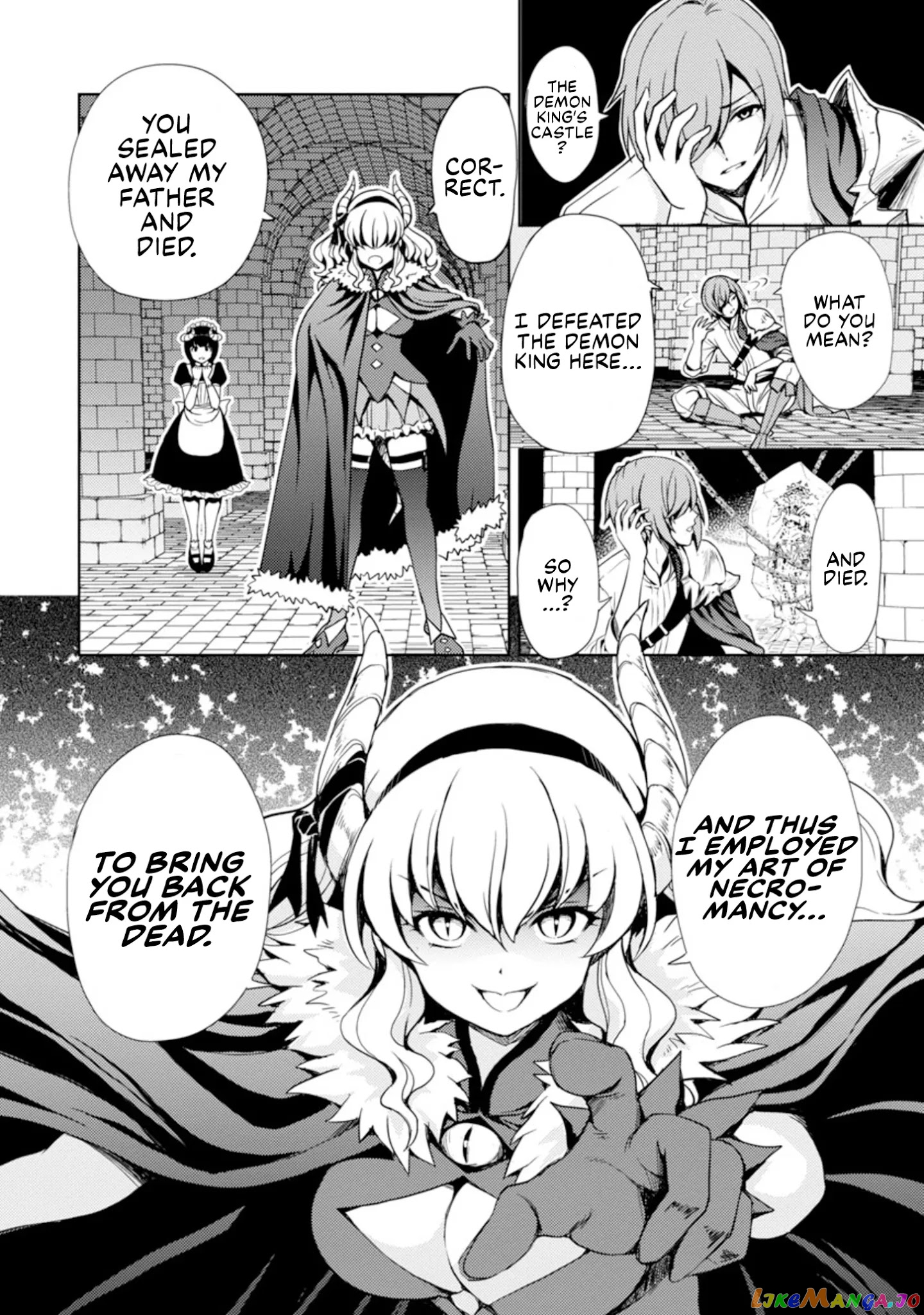 The Demon King’s Daughter Is Way Too Easy chapter 1 - page 6