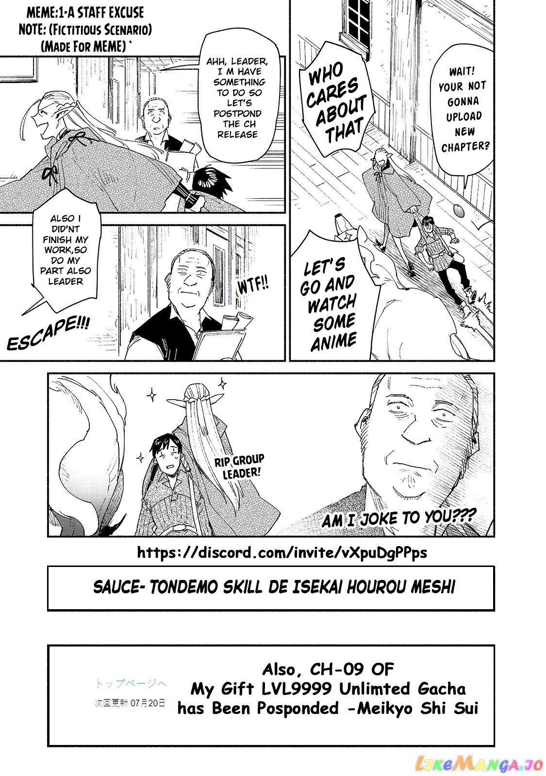 Gift “mugen Gacha” De Level 9999 chapter 8 - page 22