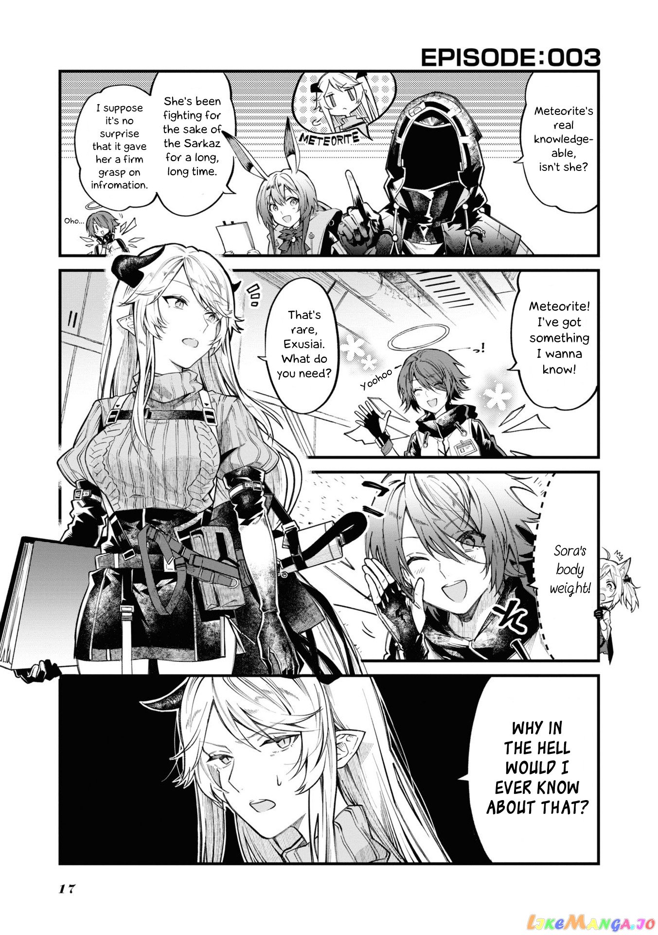 Arknights: OPERATORS! chapter 3 - page 1