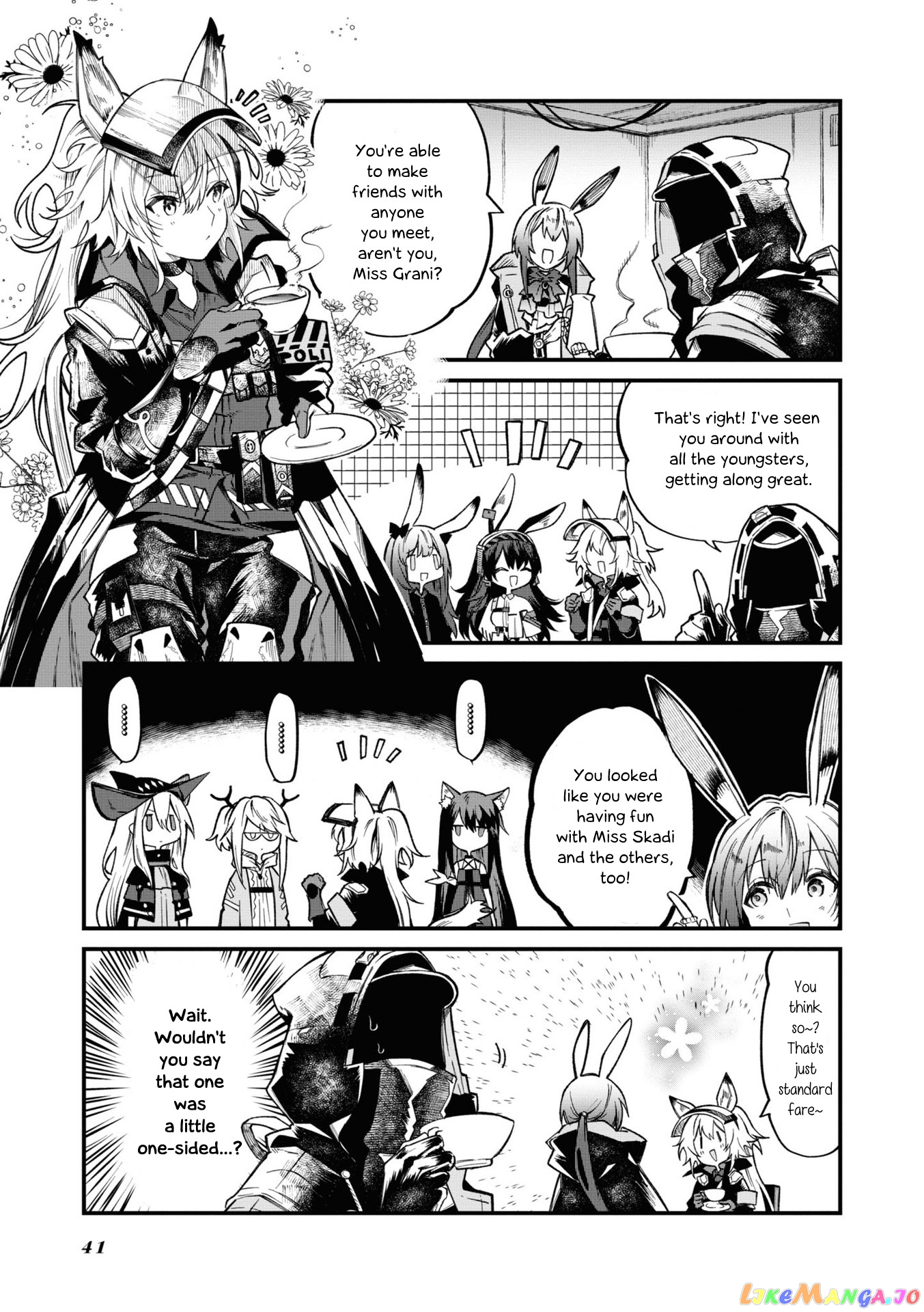 Arknights: OPERATORS! chapter 7 - page 3