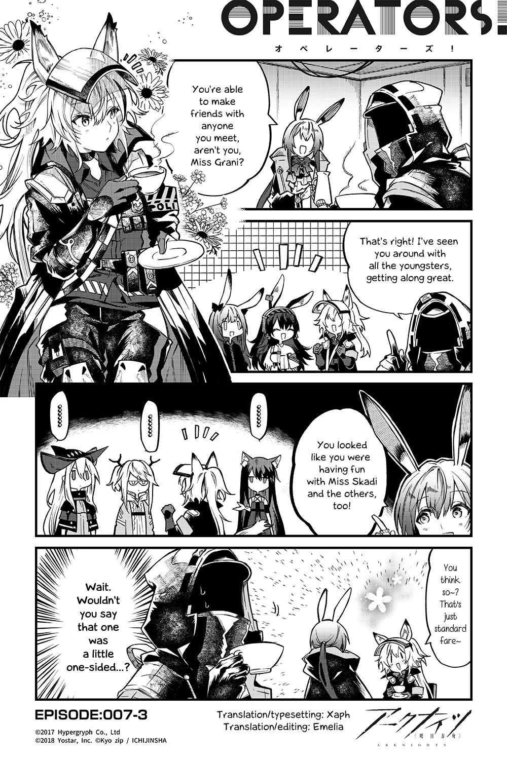 Arknights: OPERATORS! chapter 7.3 - page 1