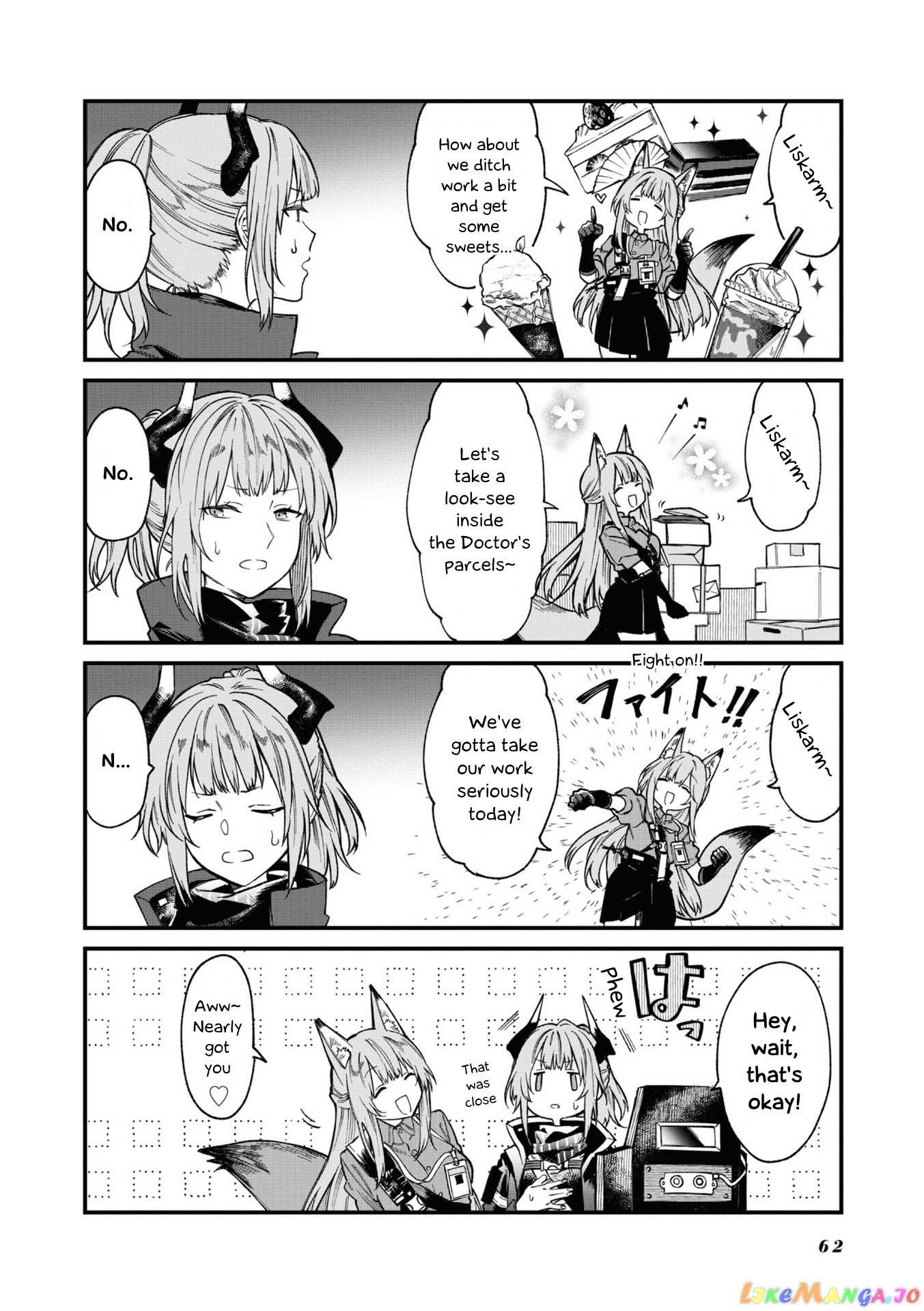 Arknights: OPERATORS! chapter 11 - page 2