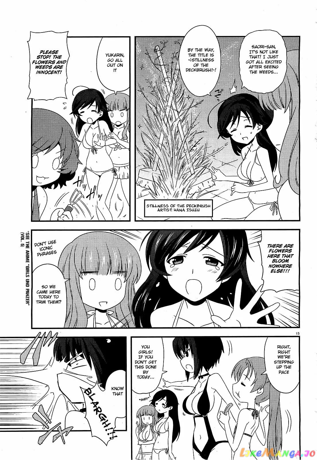 Girls Und Panzer Motto Love Love Sakusen Desu! chapter 3 - page 15