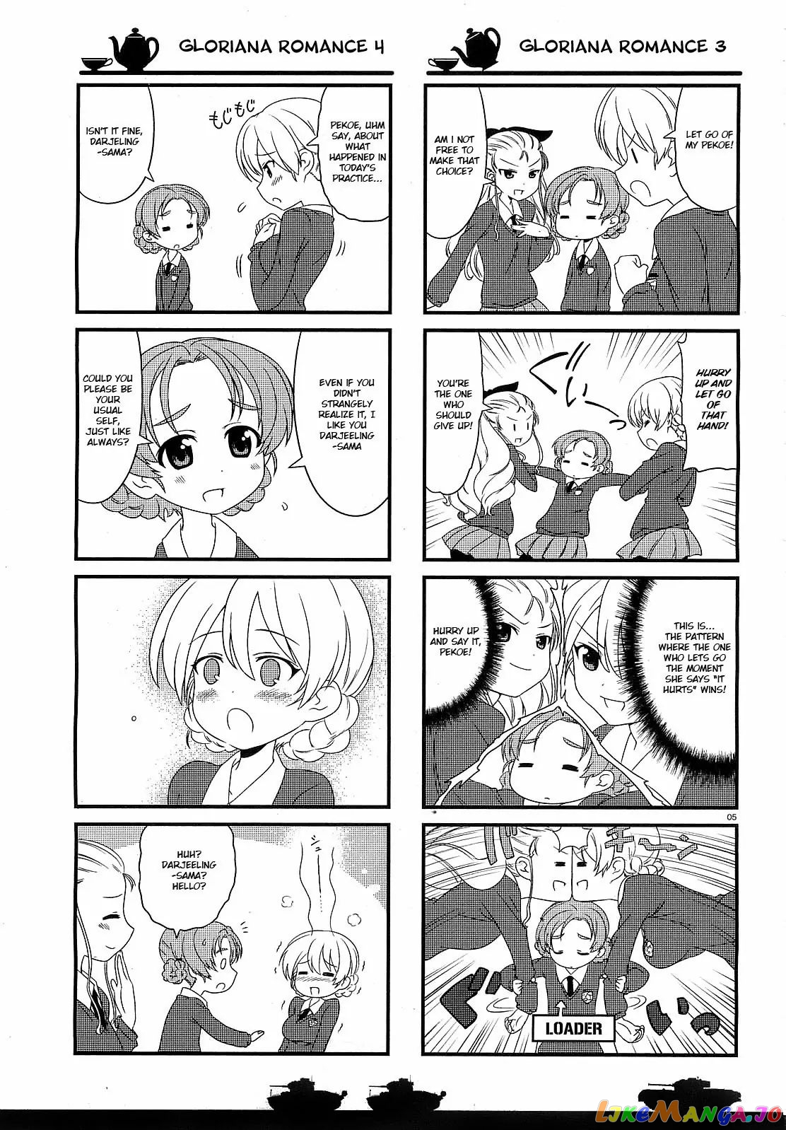 Girls Und Panzer Motto Love Love Sakusen Desu! chapter 5 - page 5