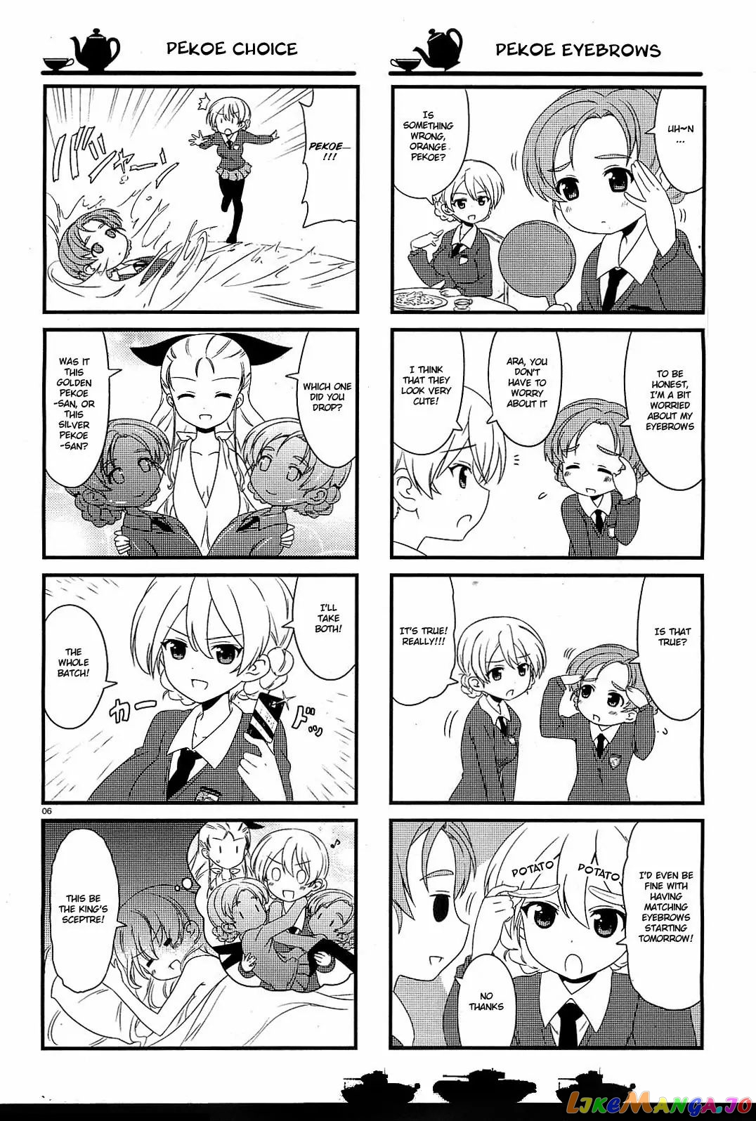 Girls Und Panzer Motto Love Love Sakusen Desu! chapter 5 - page 6