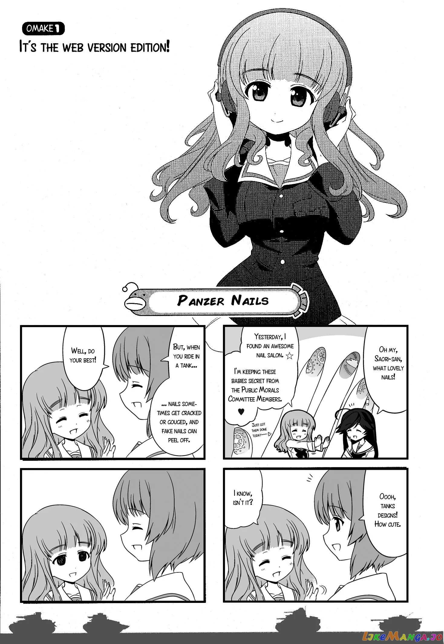 Girls Und Panzer Motto Love Love Sakusen Desu! chapter 5.5 - page 1