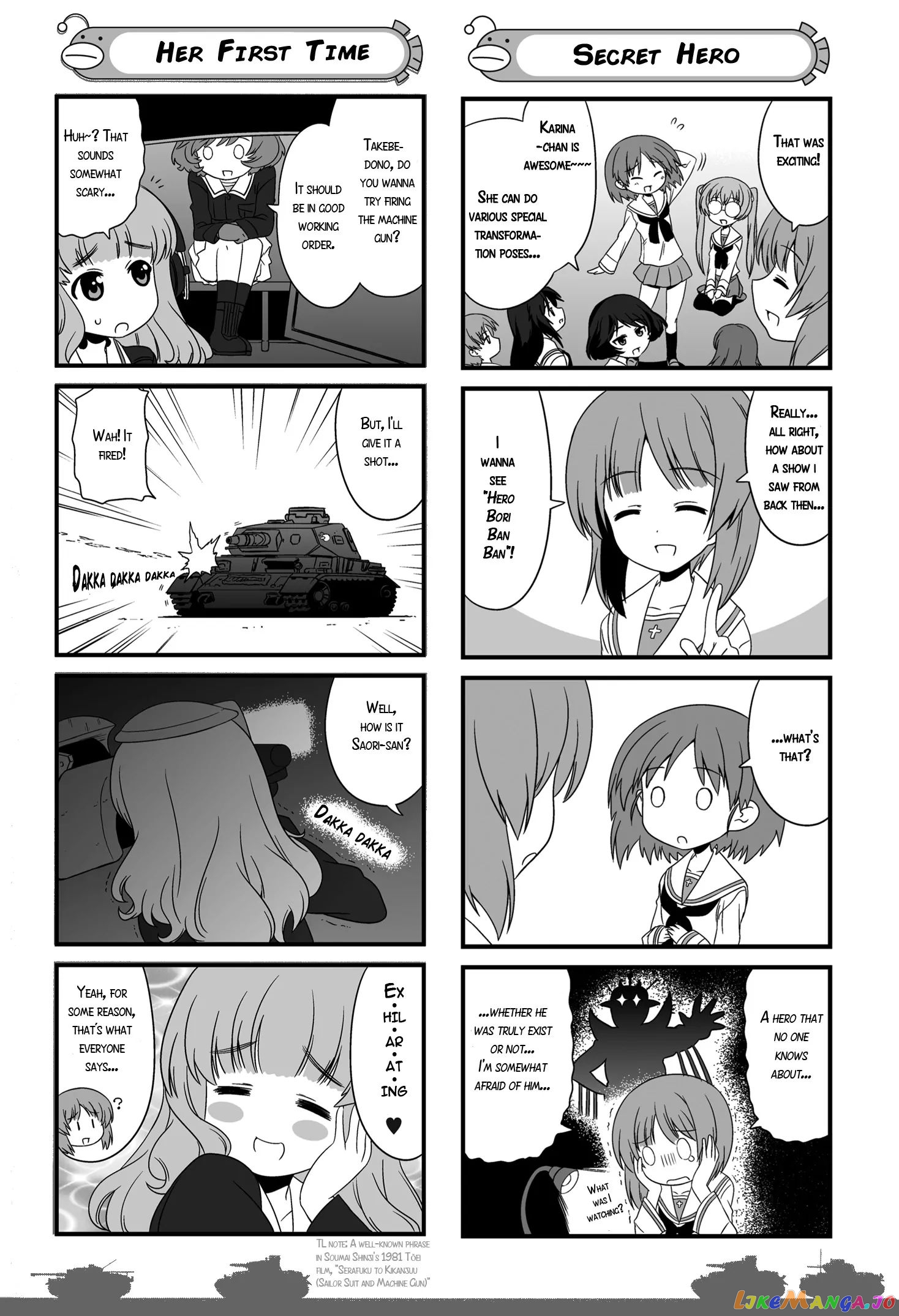 Girls Und Panzer Motto Love Love Sakusen Desu! chapter 5.5 - page 6