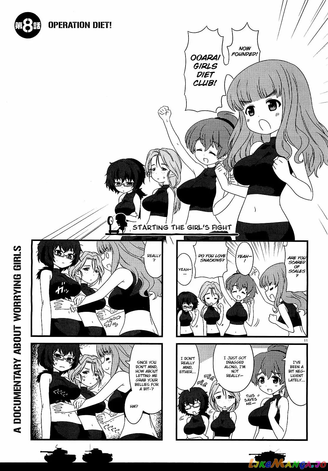 Girls Und Panzer Motto Love Love Sakusen Desu! chapter 7 - page 11