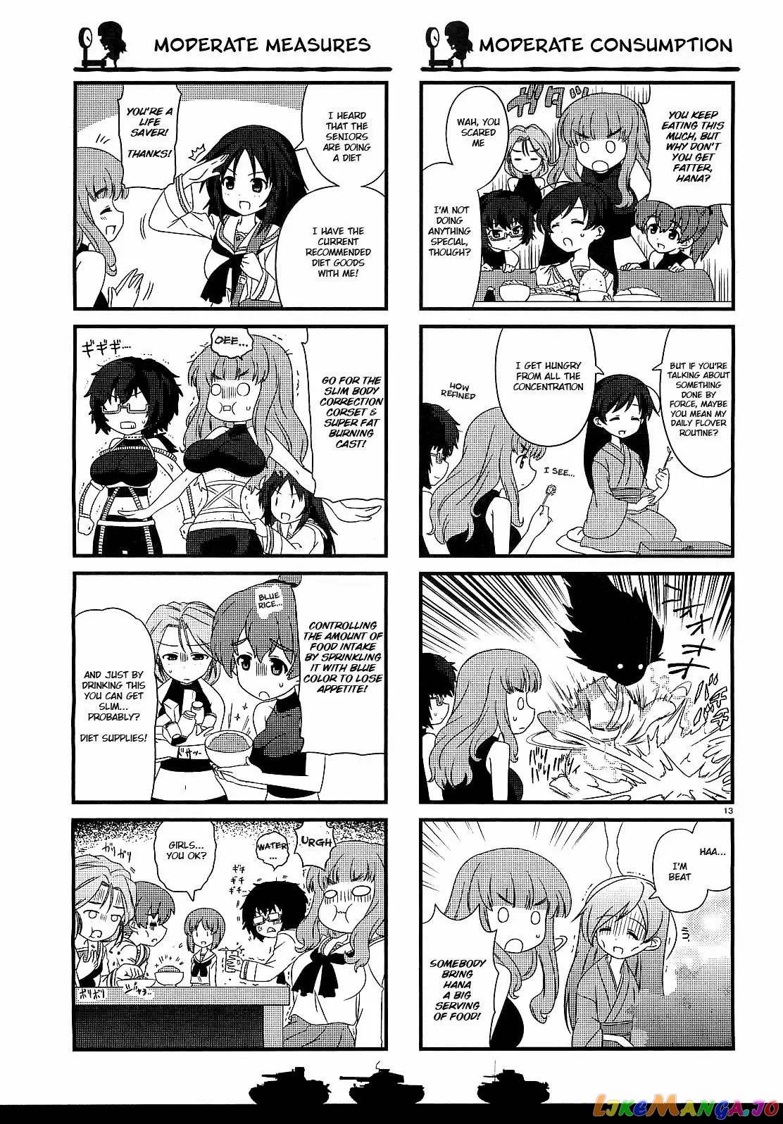 Girls Und Panzer Motto Love Love Sakusen Desu! chapter 7 - page 13