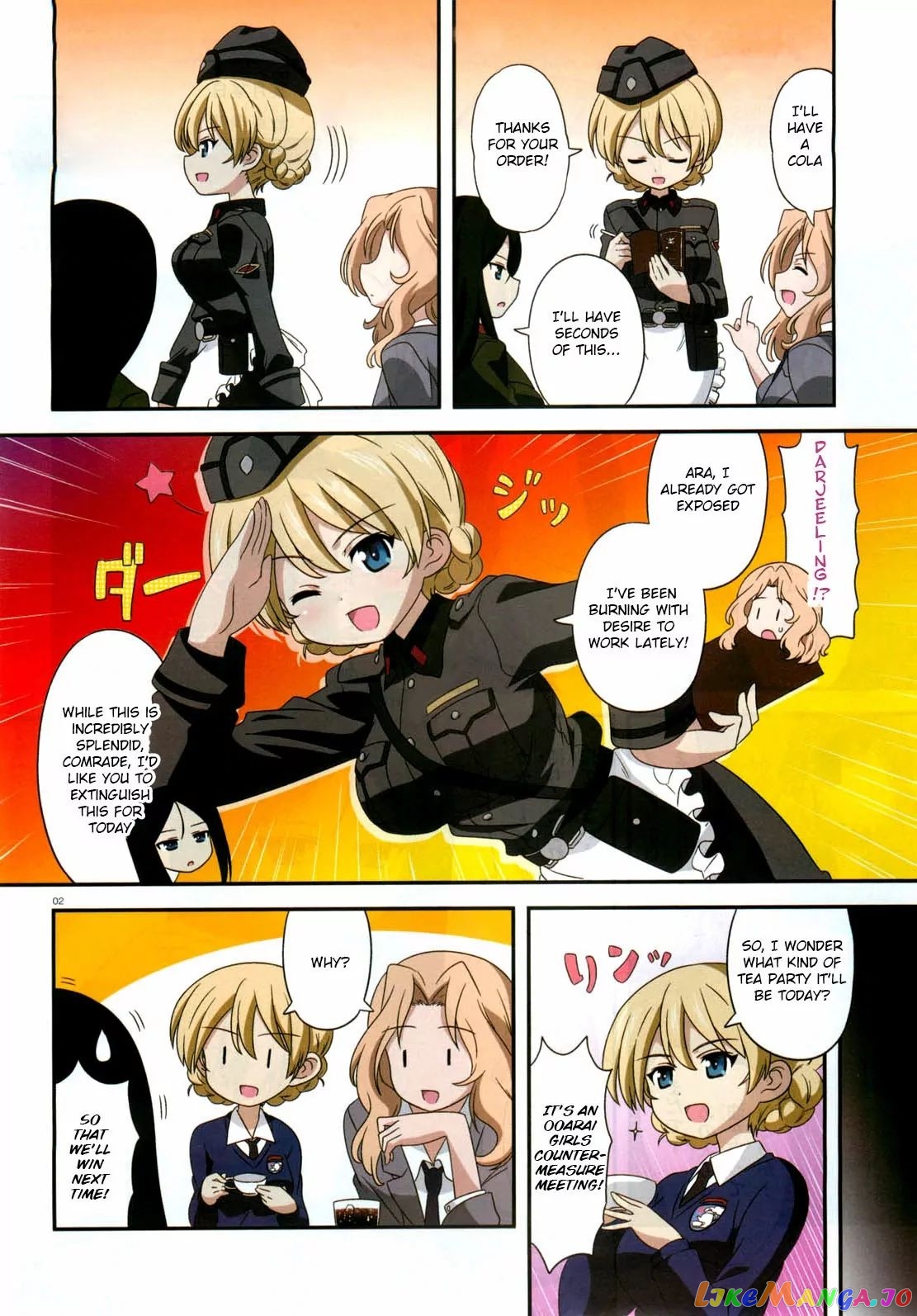 Girls Und Panzer Motto Love Love Sakusen Desu! chapter 7 - page 2