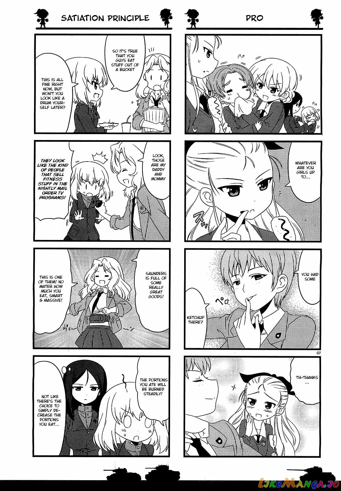 Girls Und Panzer Motto Love Love Sakusen Desu! chapter 7 - page 7