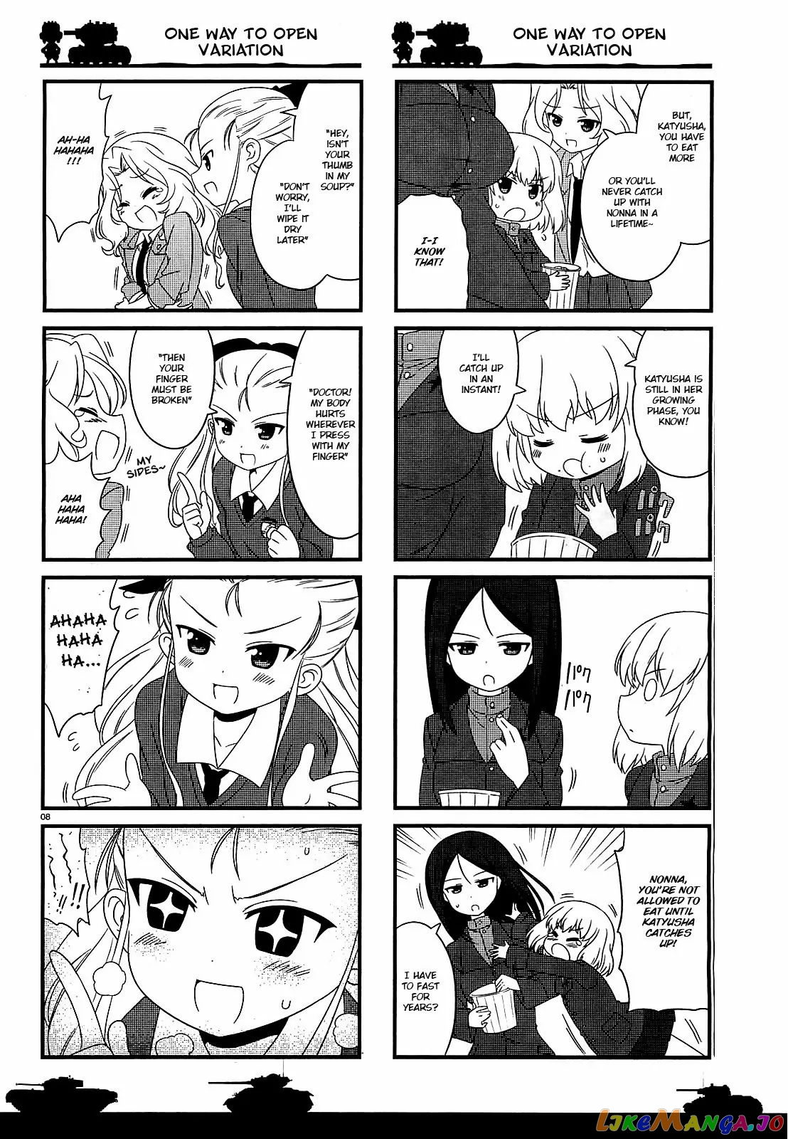 Girls Und Panzer Motto Love Love Sakusen Desu! chapter 7 - page 8