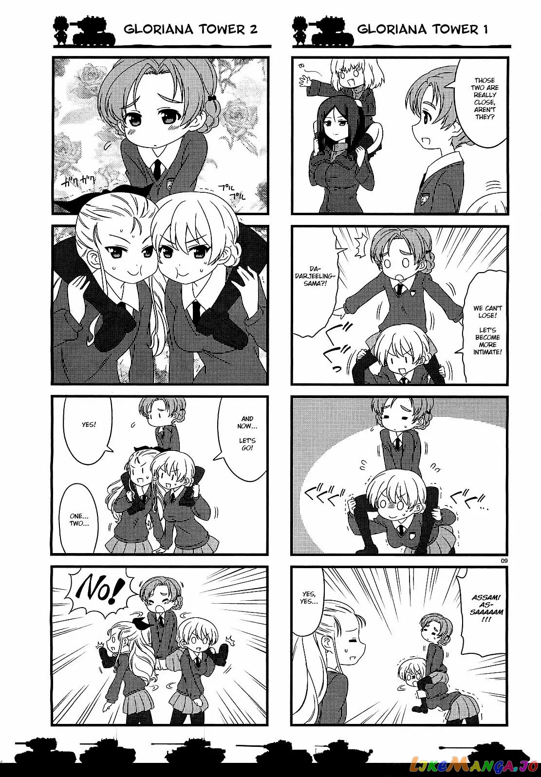 Girls Und Panzer Motto Love Love Sakusen Desu! chapter 7 - page 9