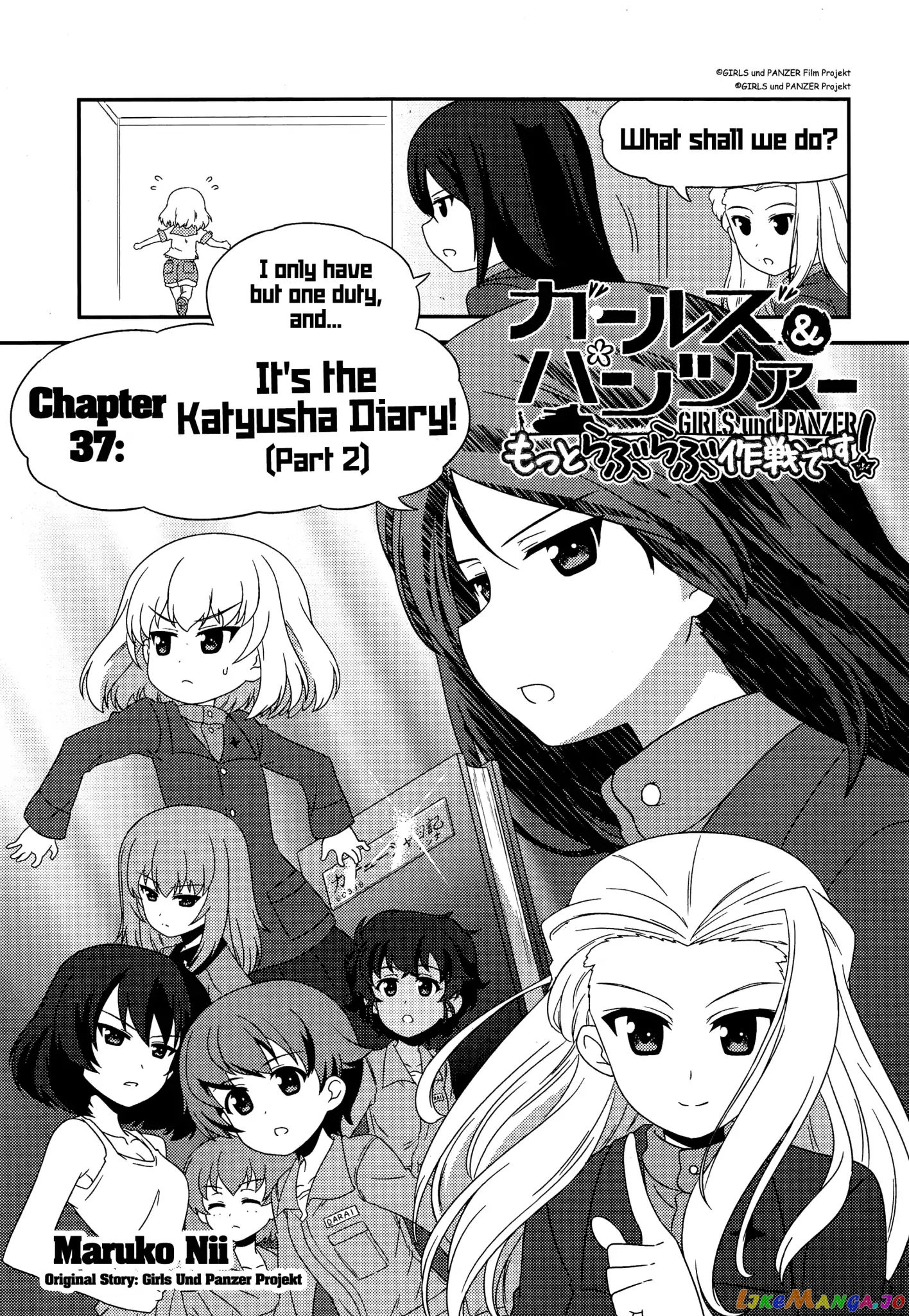 Girls Und Panzer Motto Love Love Sakusen Desu! chapter 37 - page 3