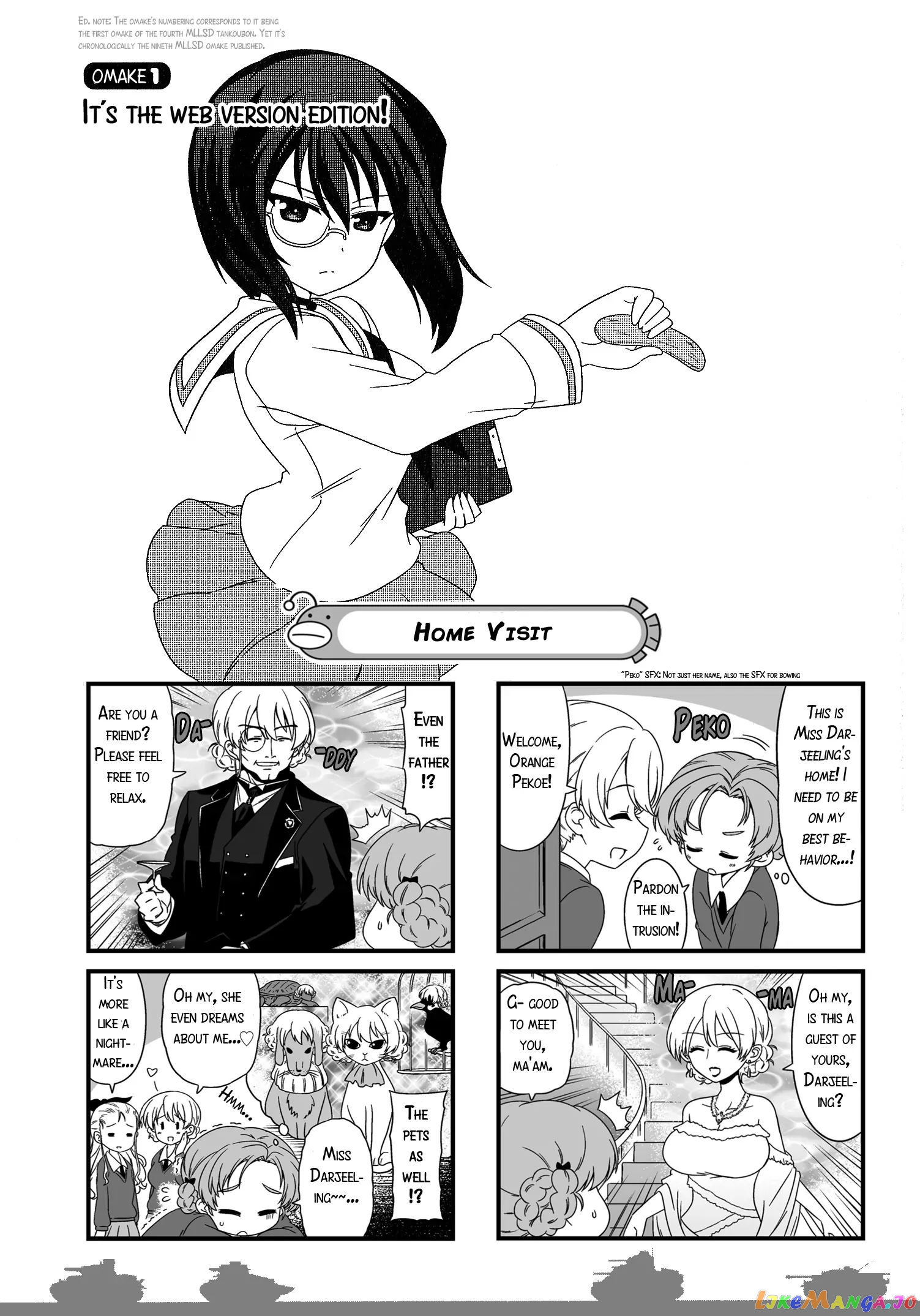 Girls Und Panzer Motto Love Love Sakusen Desu! chapter 27.1 - page 1