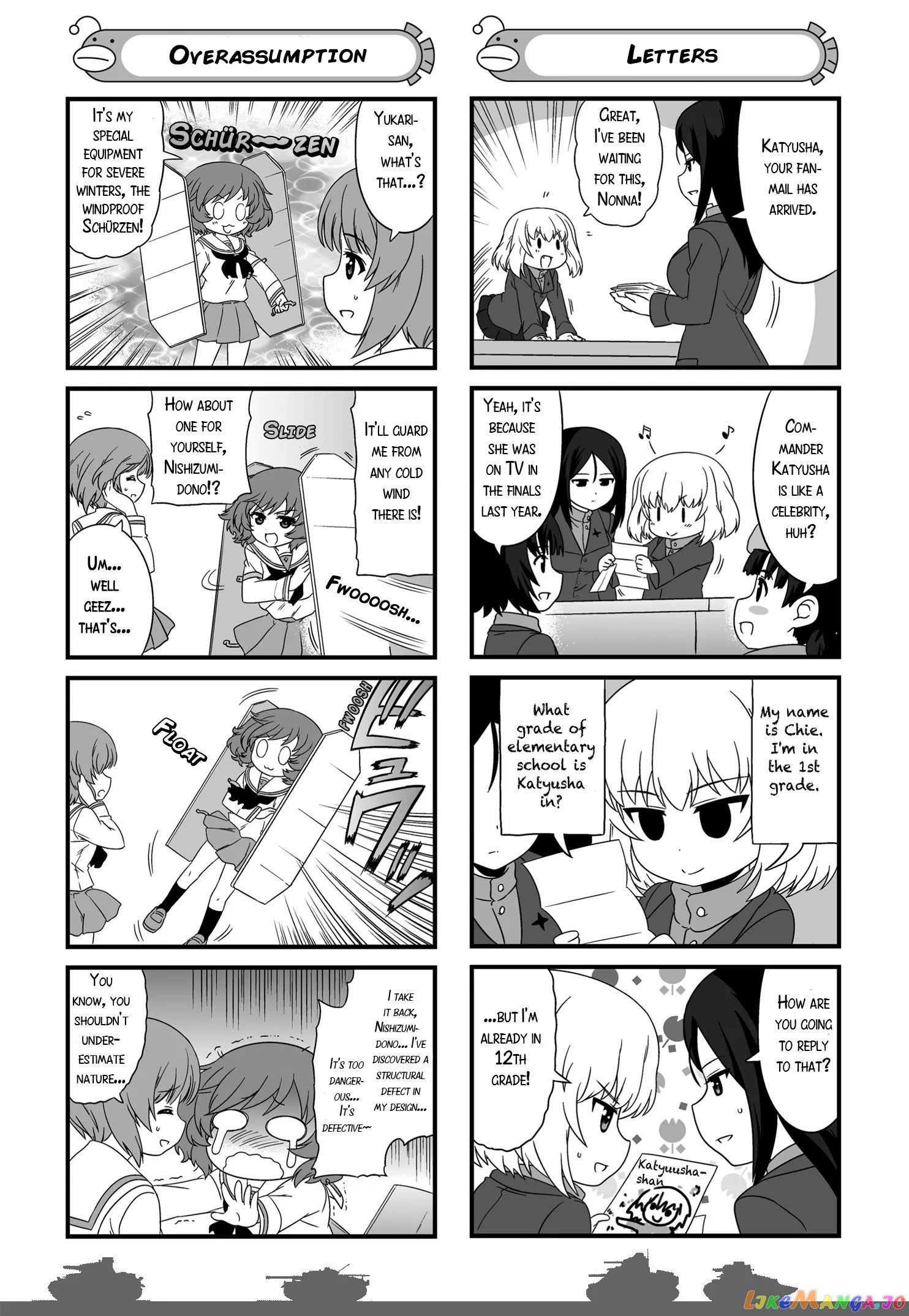 Girls Und Panzer Motto Love Love Sakusen Desu! chapter 27.1 - page 12