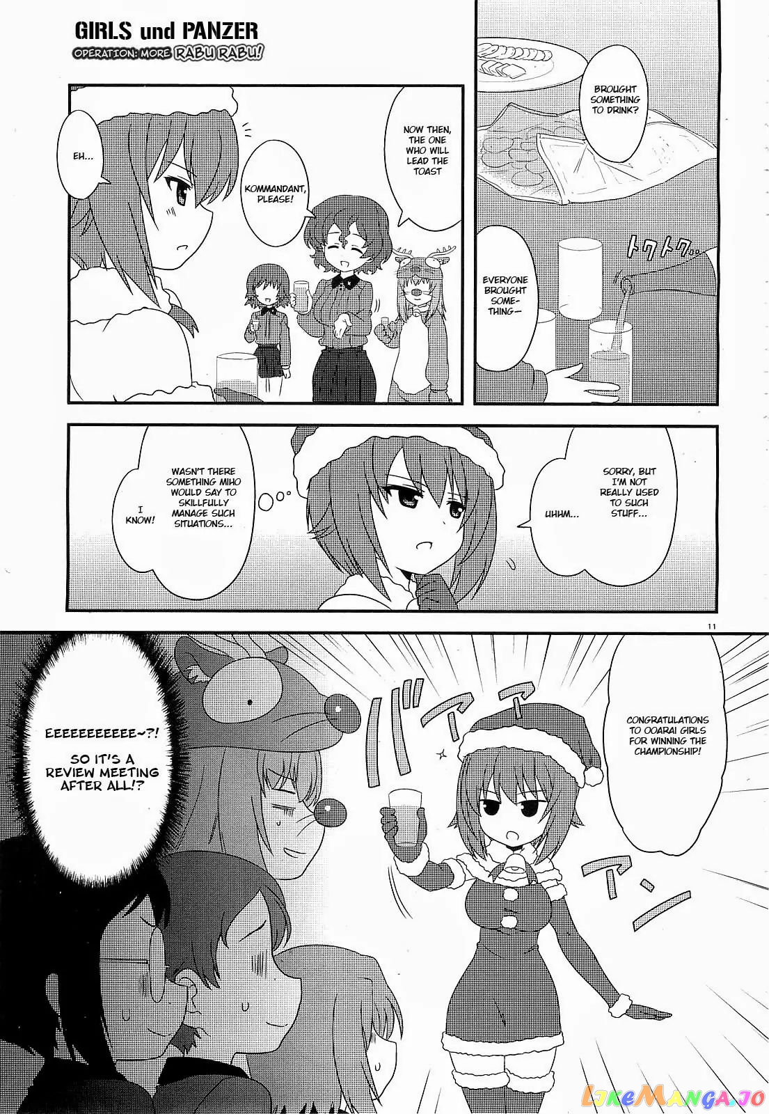 Girls Und Panzer Motto Love Love Sakusen Desu! chapter 9 - page 11