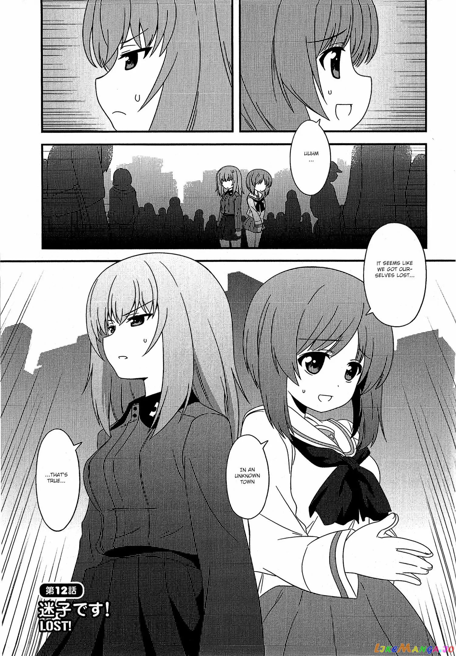 Girls Und Panzer Motto Love Love Sakusen Desu! chapter 12 - page 1