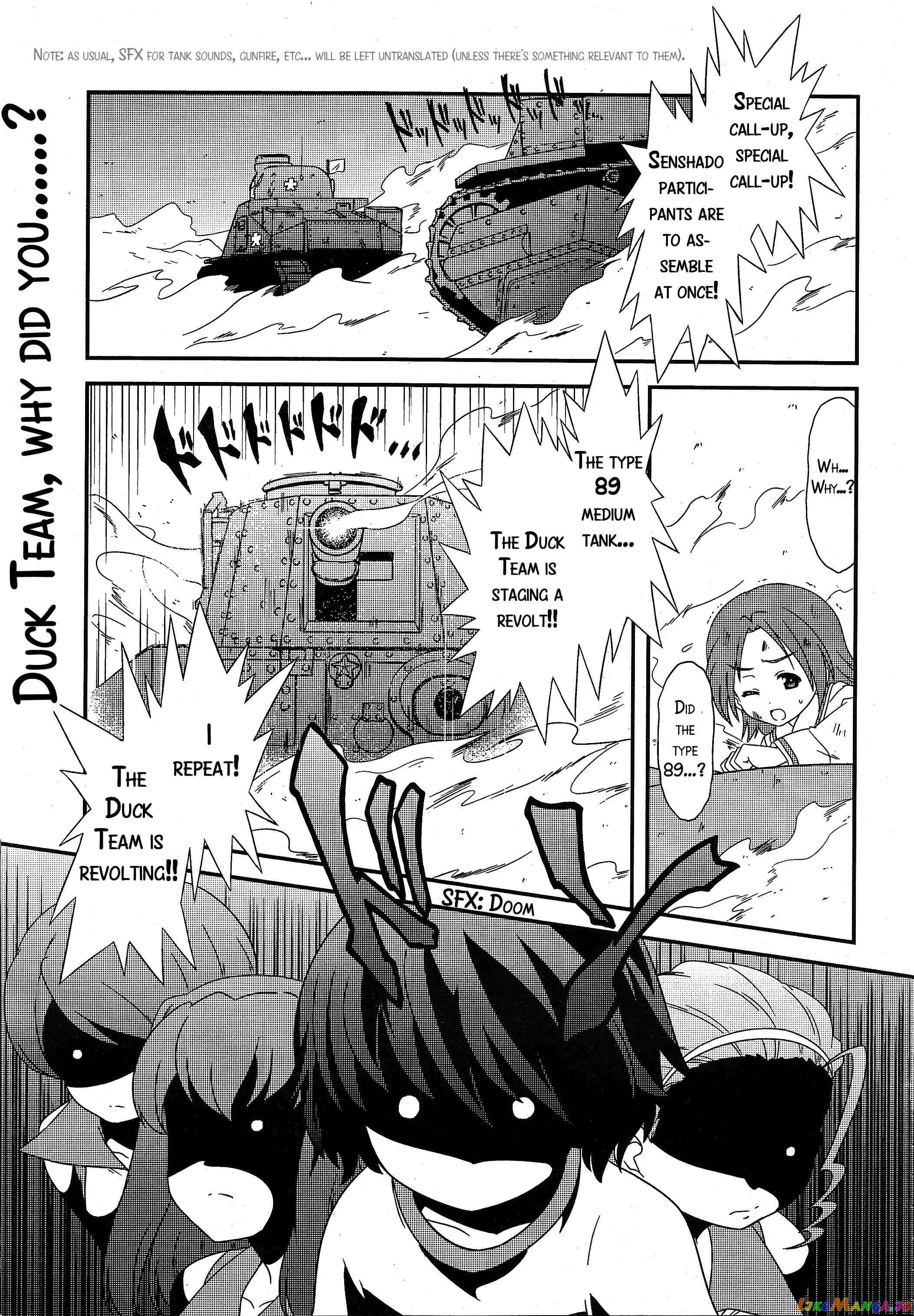 Girls Und Panzer Motto Love Love Sakusen Desu! chapter 30 - page 1