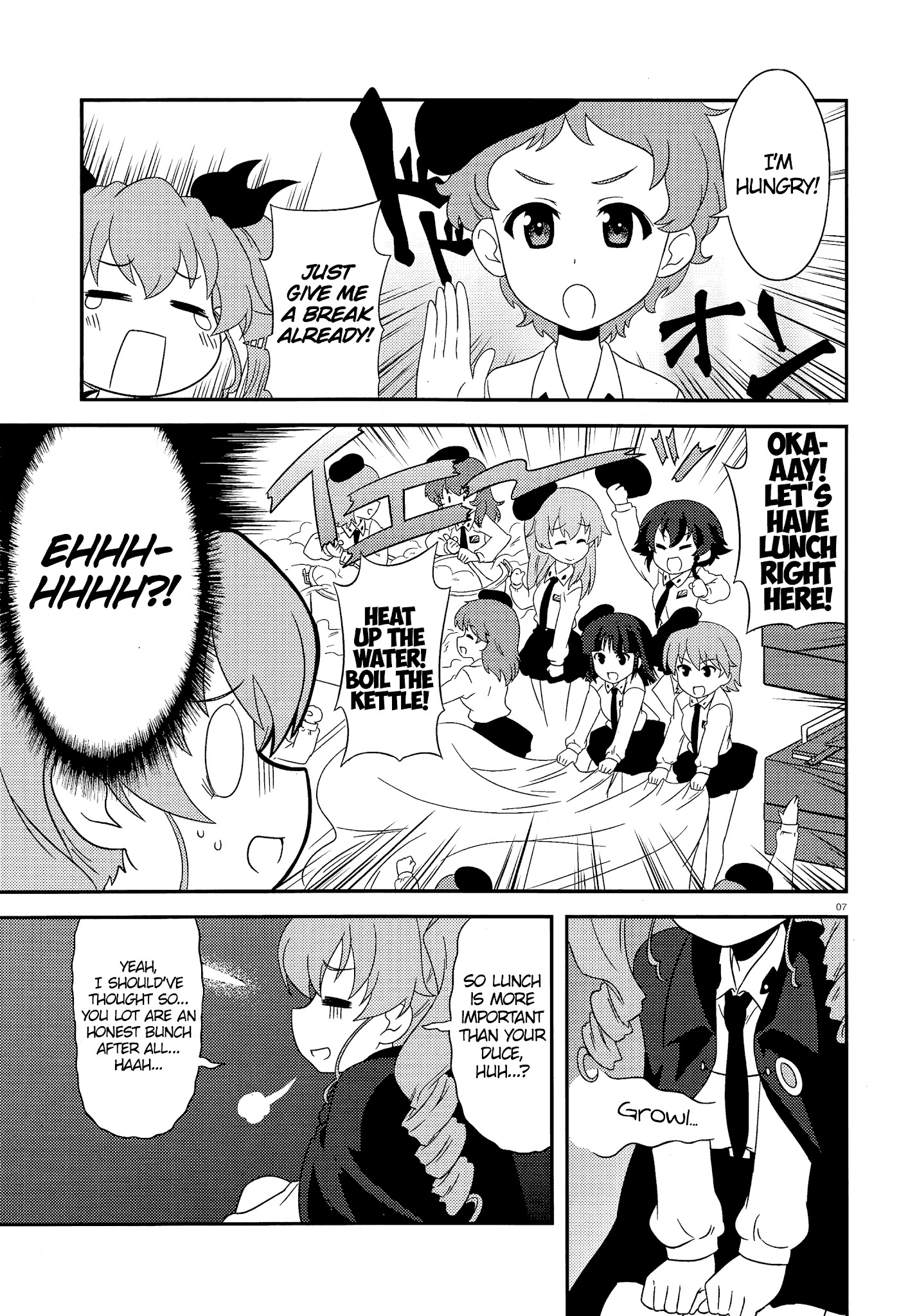 Girls Und Panzer Motto Love Love Sakusen Desu! chapter 44 - page 7