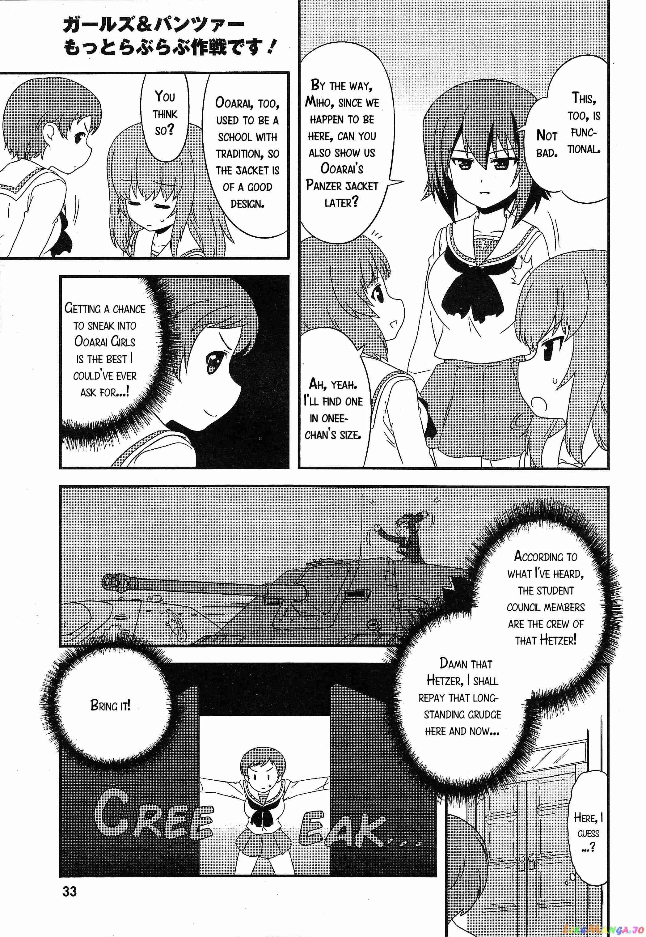 Girls Und Panzer Motto Love Love Sakusen Desu! chapter 33 - page 11