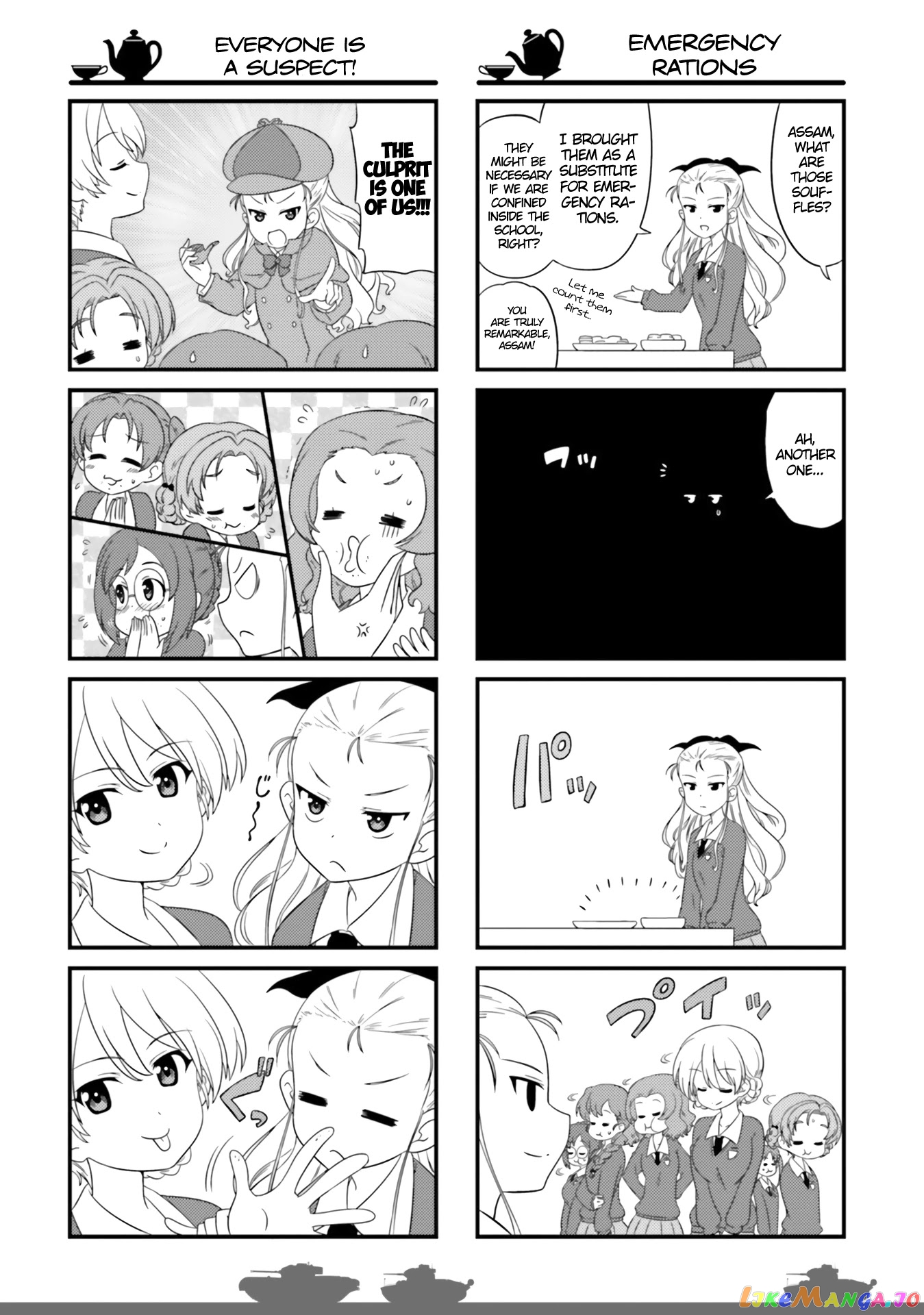 Girls Und Panzer Motto Love Love Sakusen Desu! chapter 67 - page 4