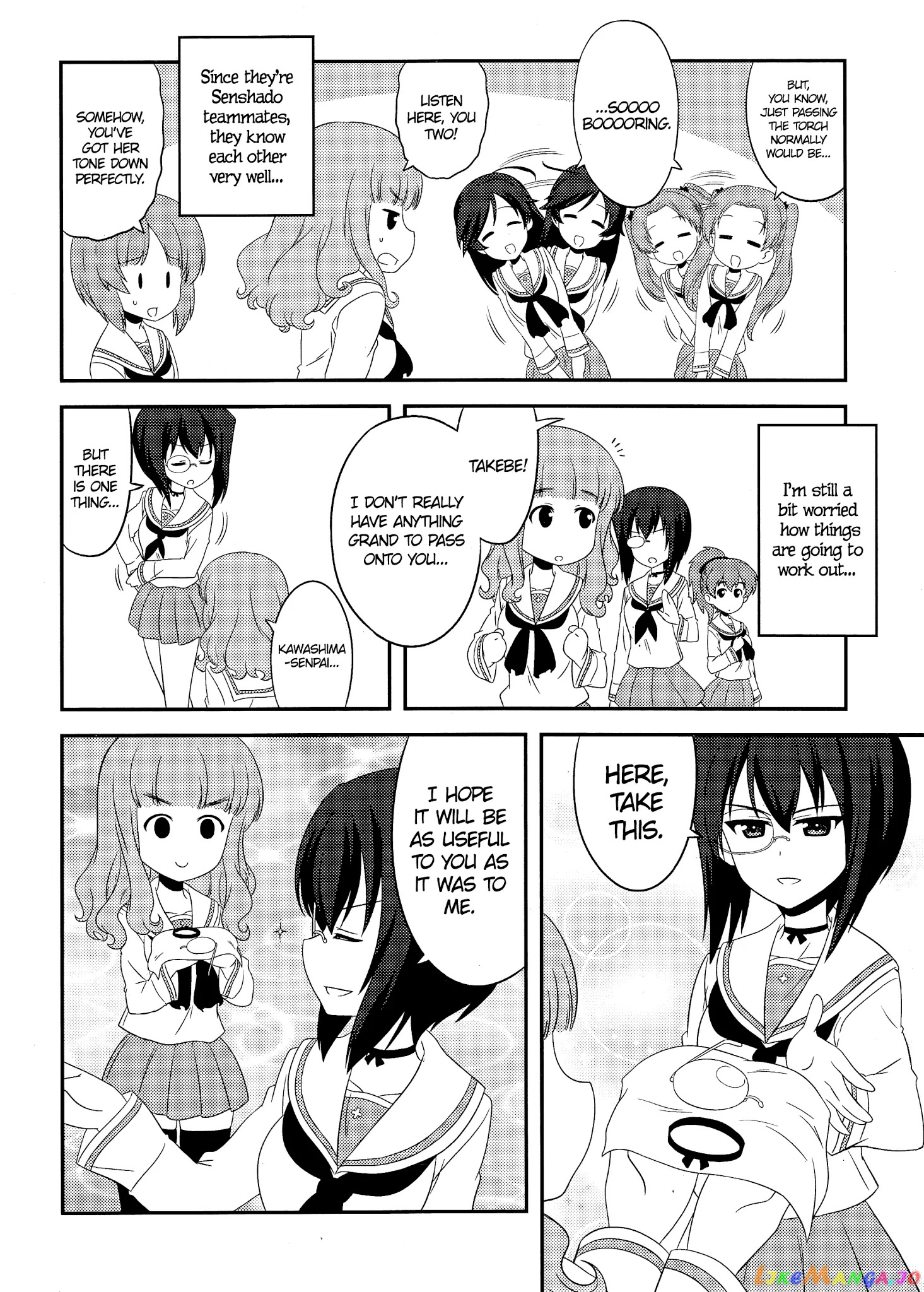 Girls Und Panzer Motto Love Love Sakusen Desu! chapter 48 - page 4