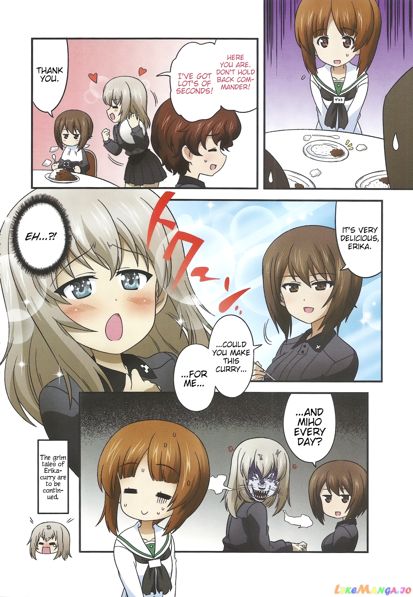 Girls Und Panzer Motto Love Love Sakusen Desu! chapter 52 - page 4