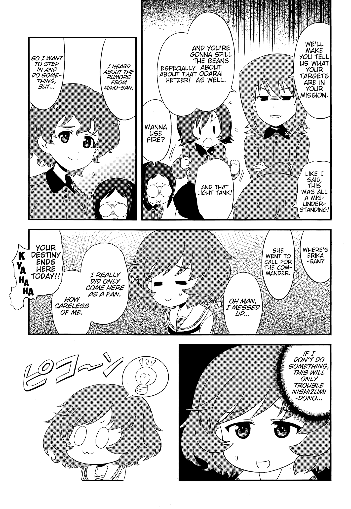 Girls Und Panzer Motto Love Love Sakusen Desu! chapter 52 - page 9