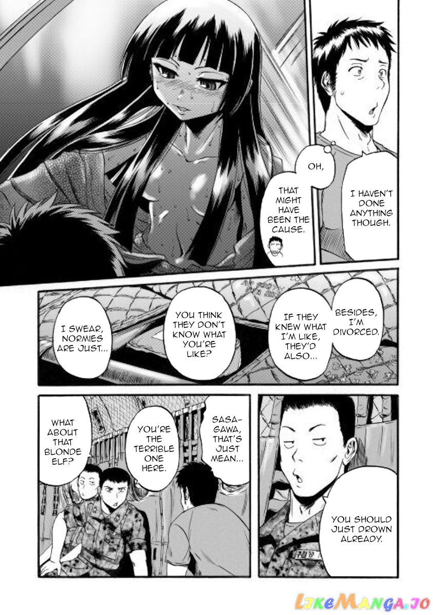 Gate - Jietai Kare no Chi nite, Kaku Tatakeri chapter 96 - page 11