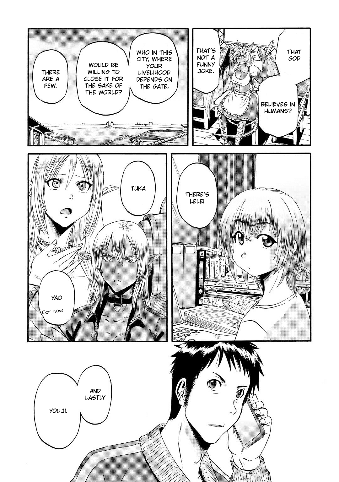 Gate - Jietai Kare no Chi nite, Kaku Tatakeri chapter 121 - page 14