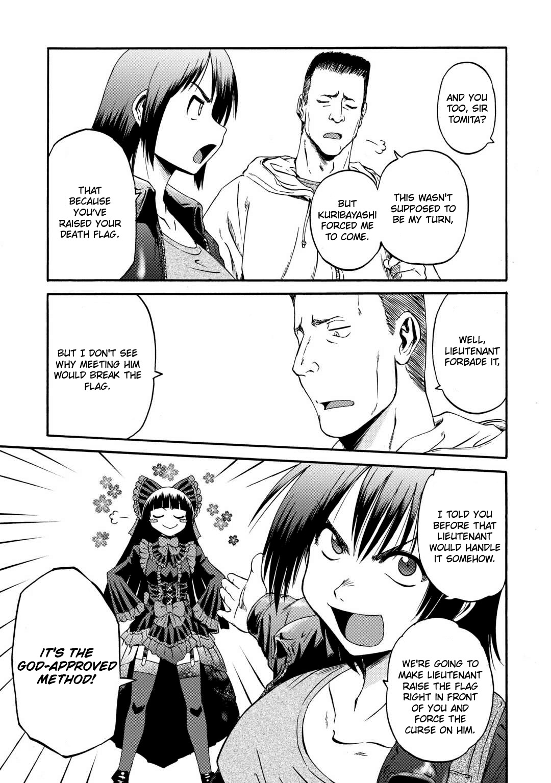 Gate - Jietai Kare no Chi nite, Kaku Tatakeri chapter 123 - page 22