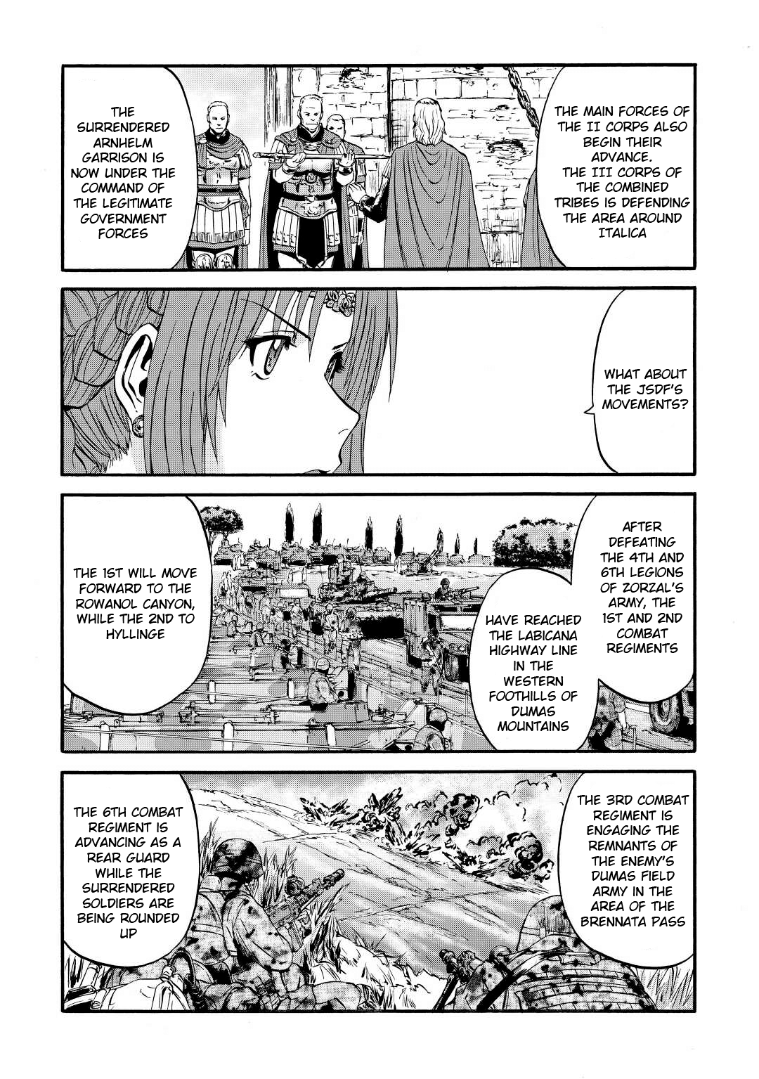 Gate - Jietai Kare no Chi nite, Kaku Tatakeri chapter 116 - page 16