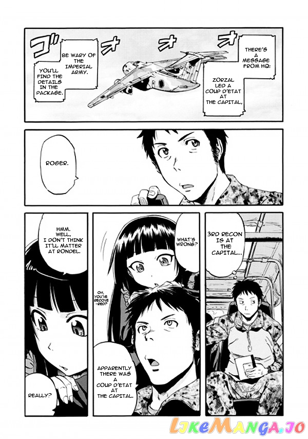 Gate - Jietai Kare no Chi nite, Kaku Tatakeri chapter 51.2 - page 37