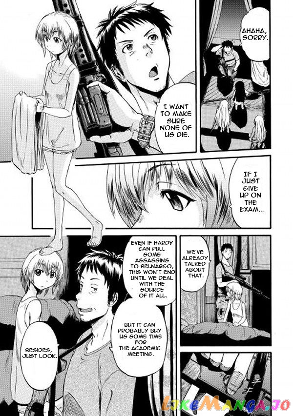 Gate - Jietai Kare no Chi nite, Kaku Tatakeri chapter 61.1 - page 12