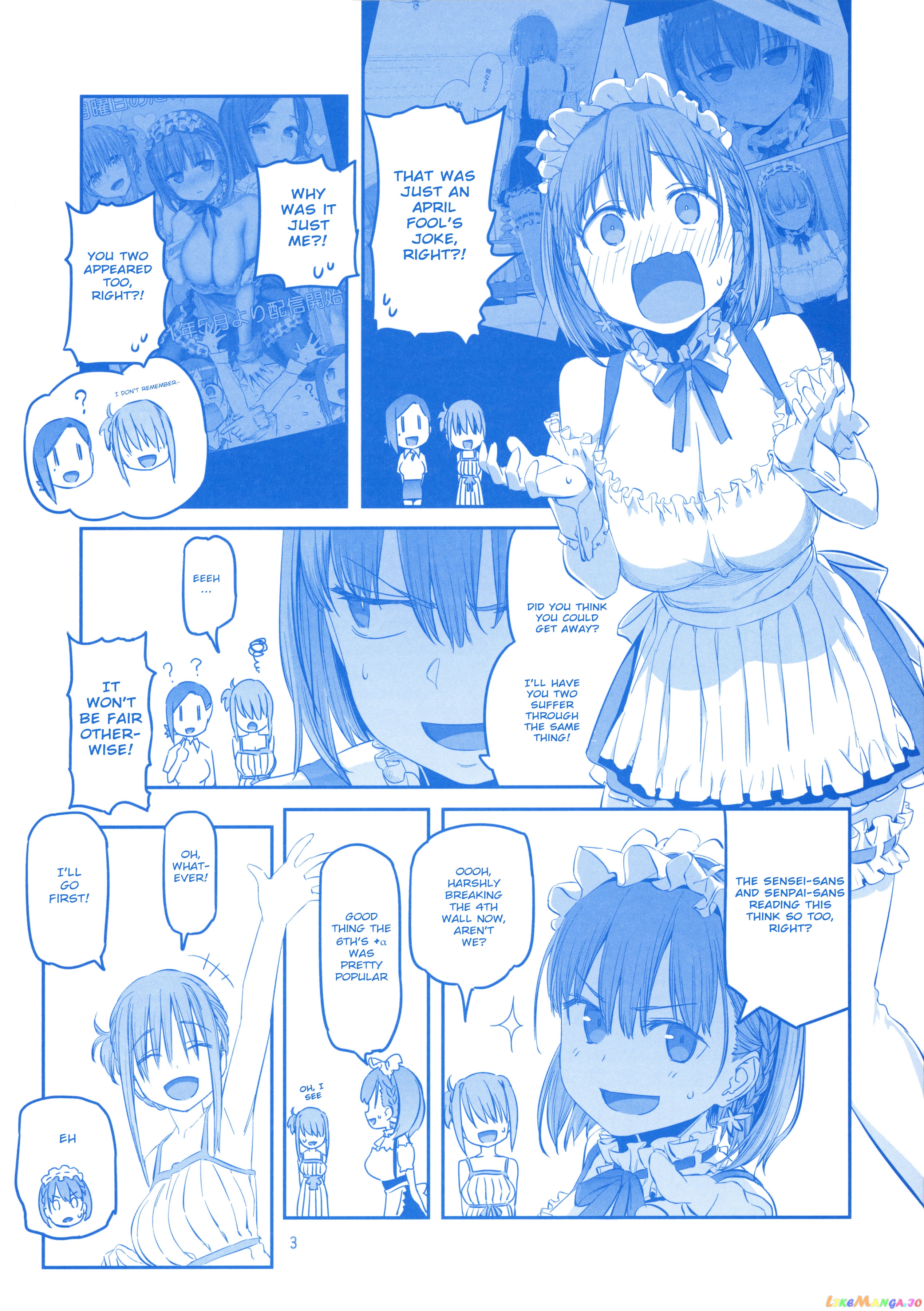 Getsuyoubi No Tawawa chapter 8.5 - page 3