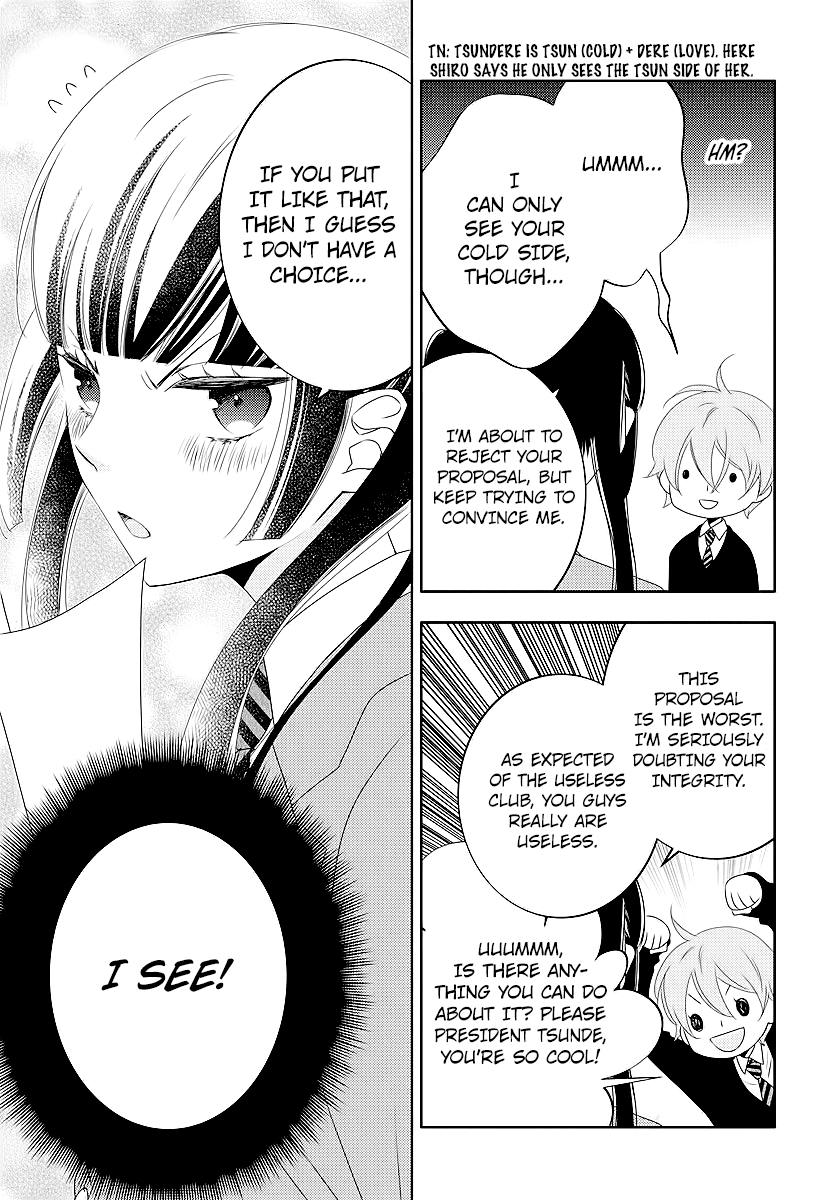 Koi Ni Mudaguchi chapter 3 - page 9