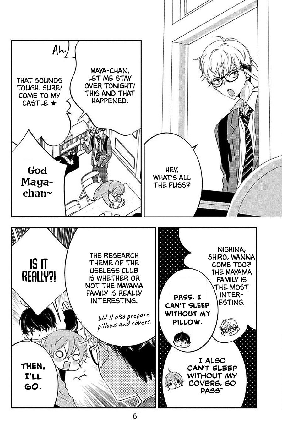 Koi Ni Mudaguchi chapter 6 - page 7