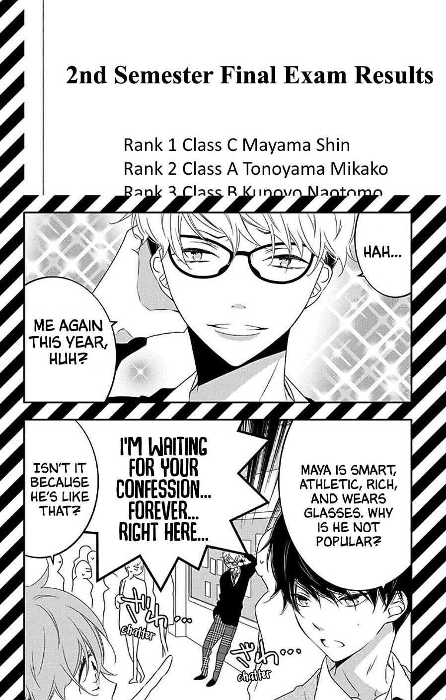 Koi Ni Mudaguchi chapter 7 - page 2